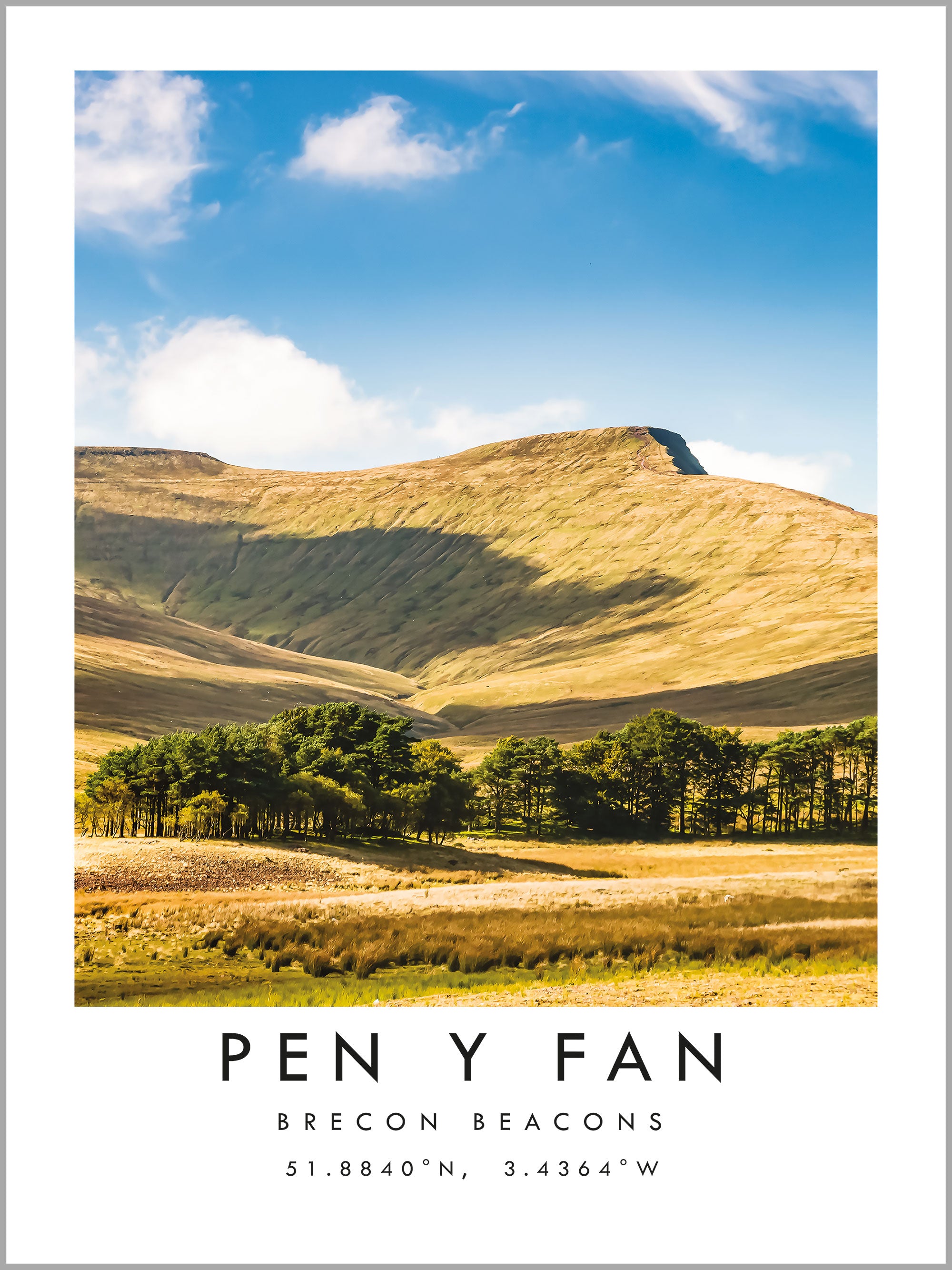 Pen Y Fan Travel Print