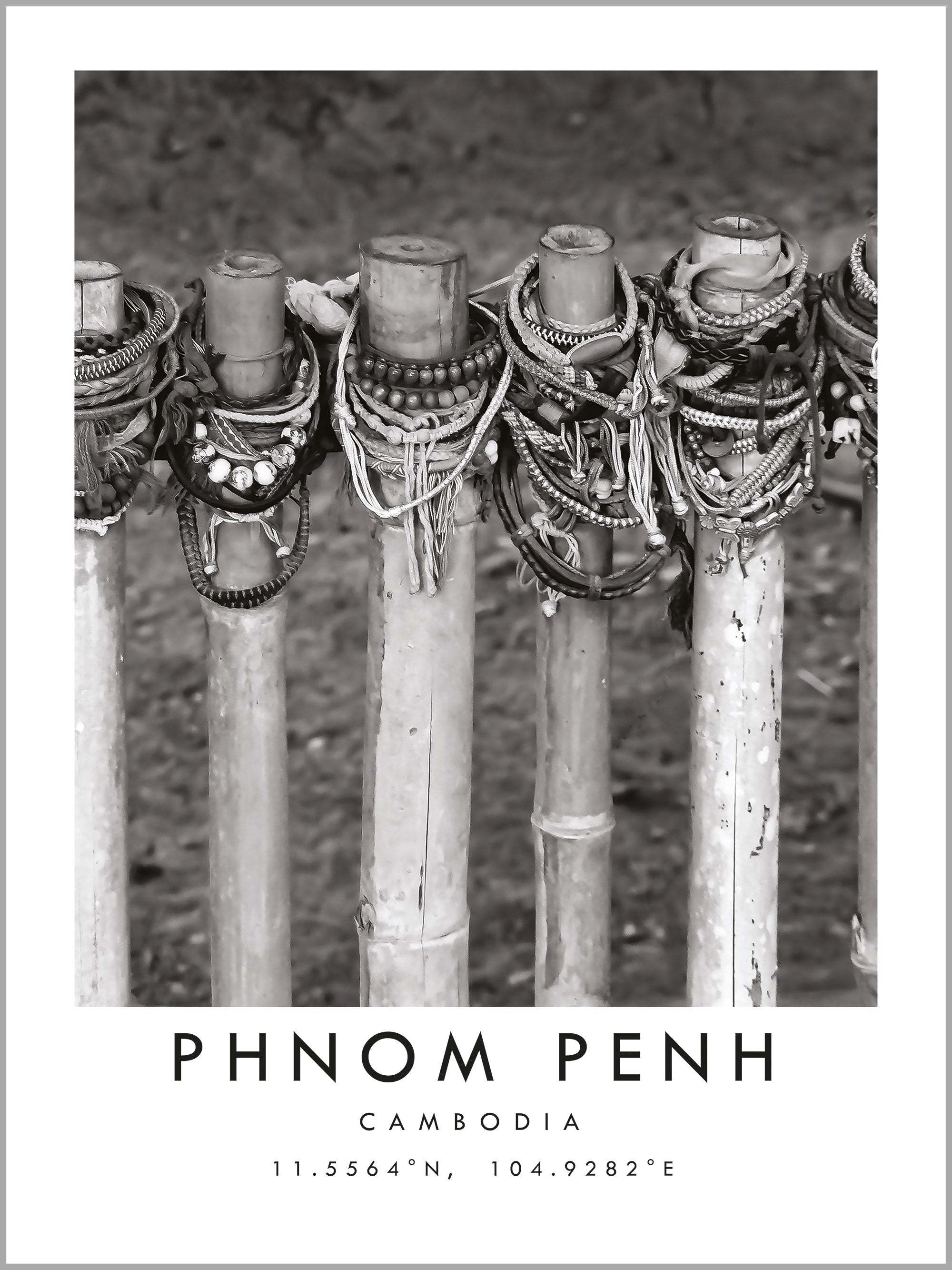 Phnom Penh Travel Print