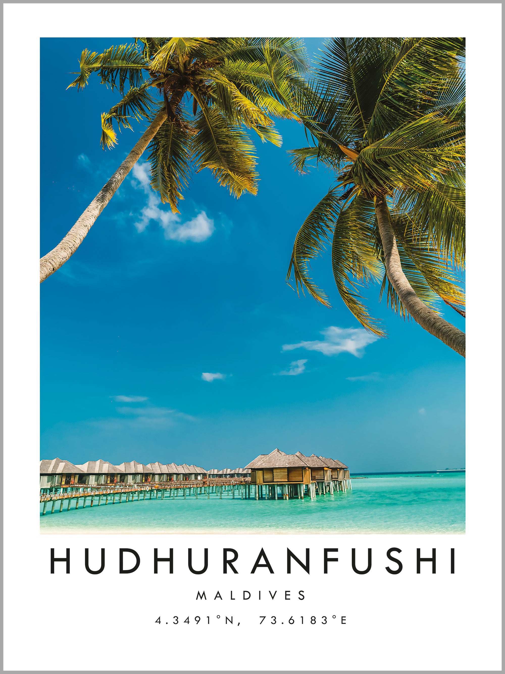 Maldives Travel Print
