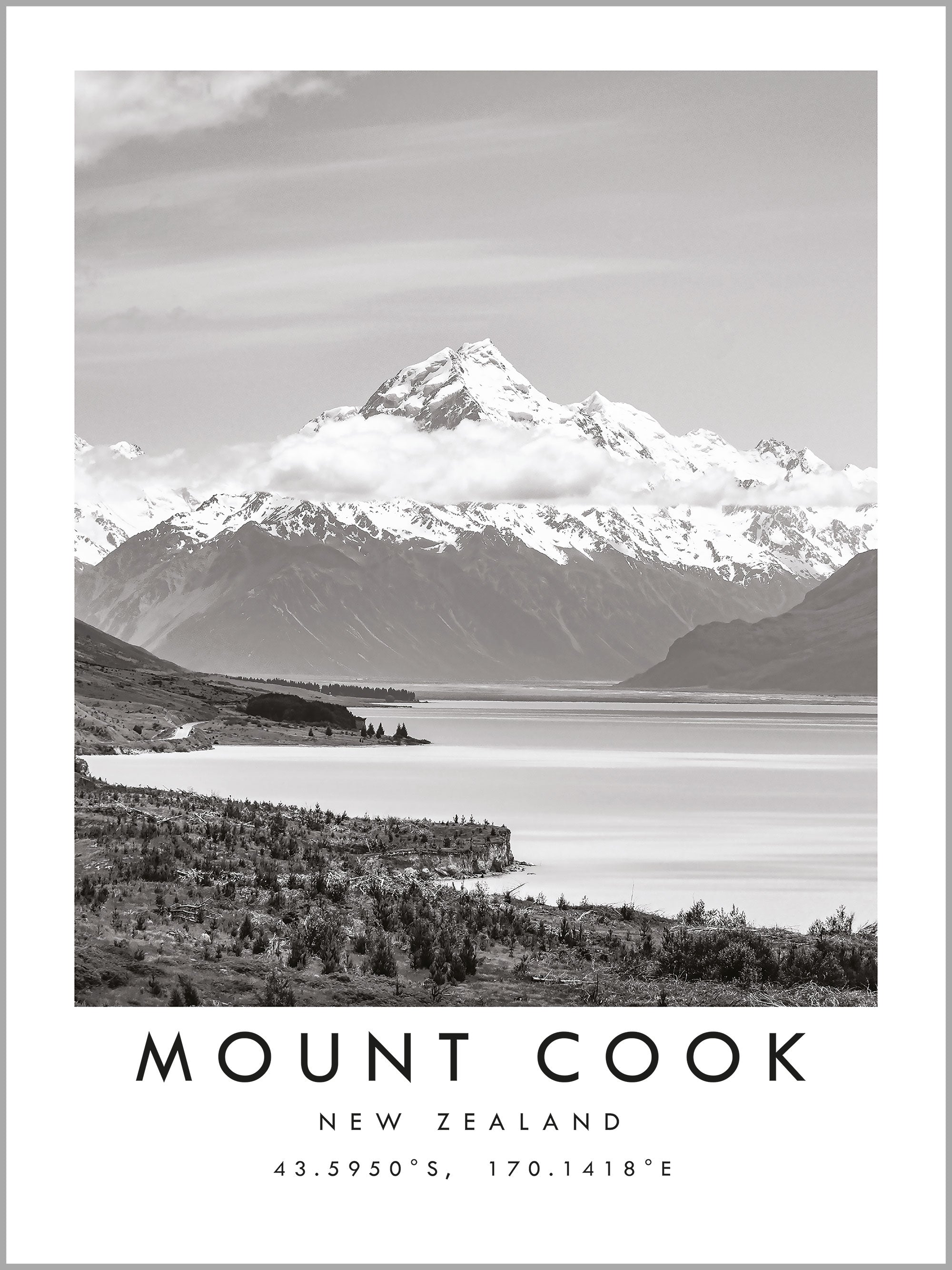 Mount Cook Travel Print
