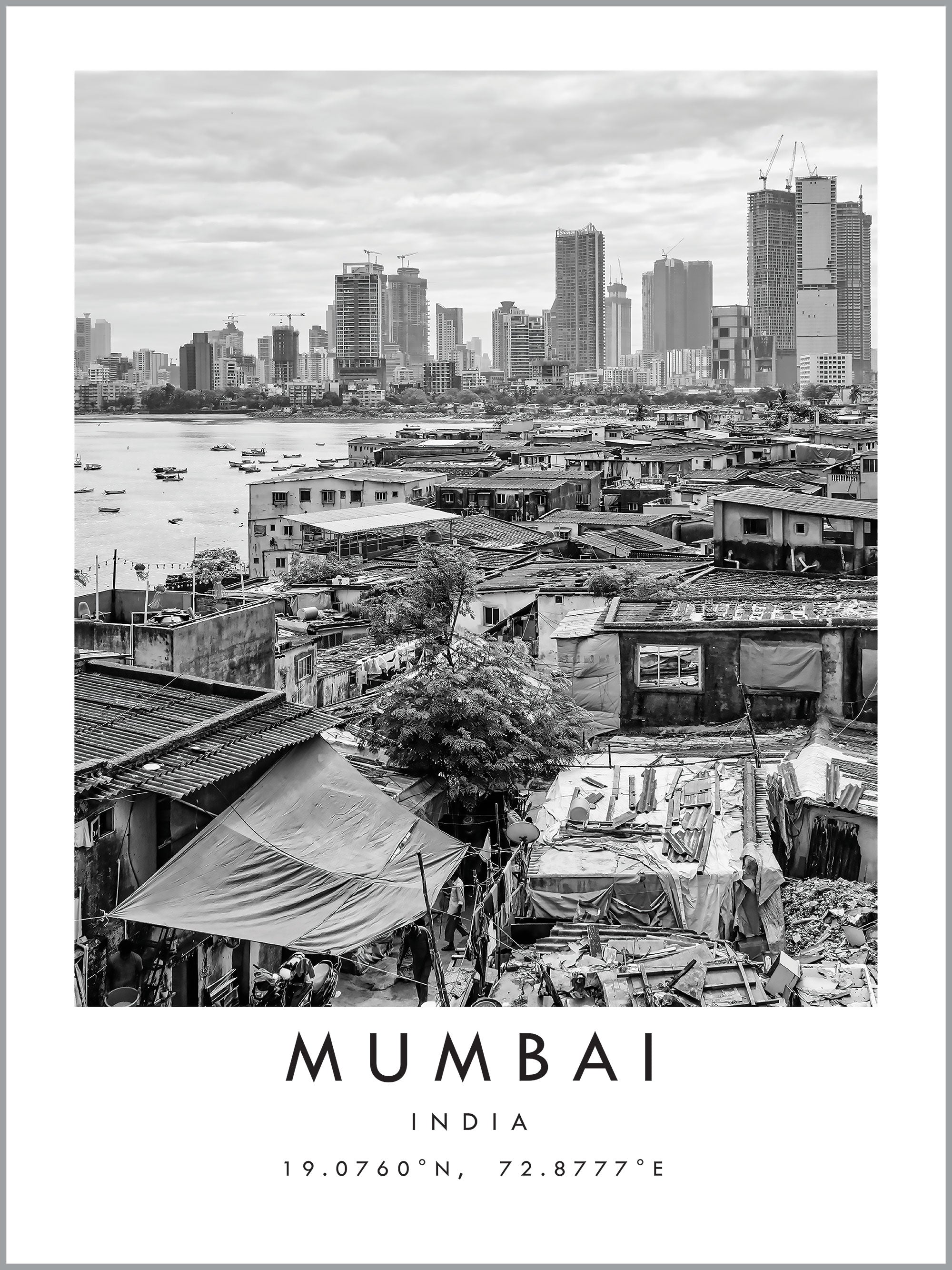 Mumbai Travel Print