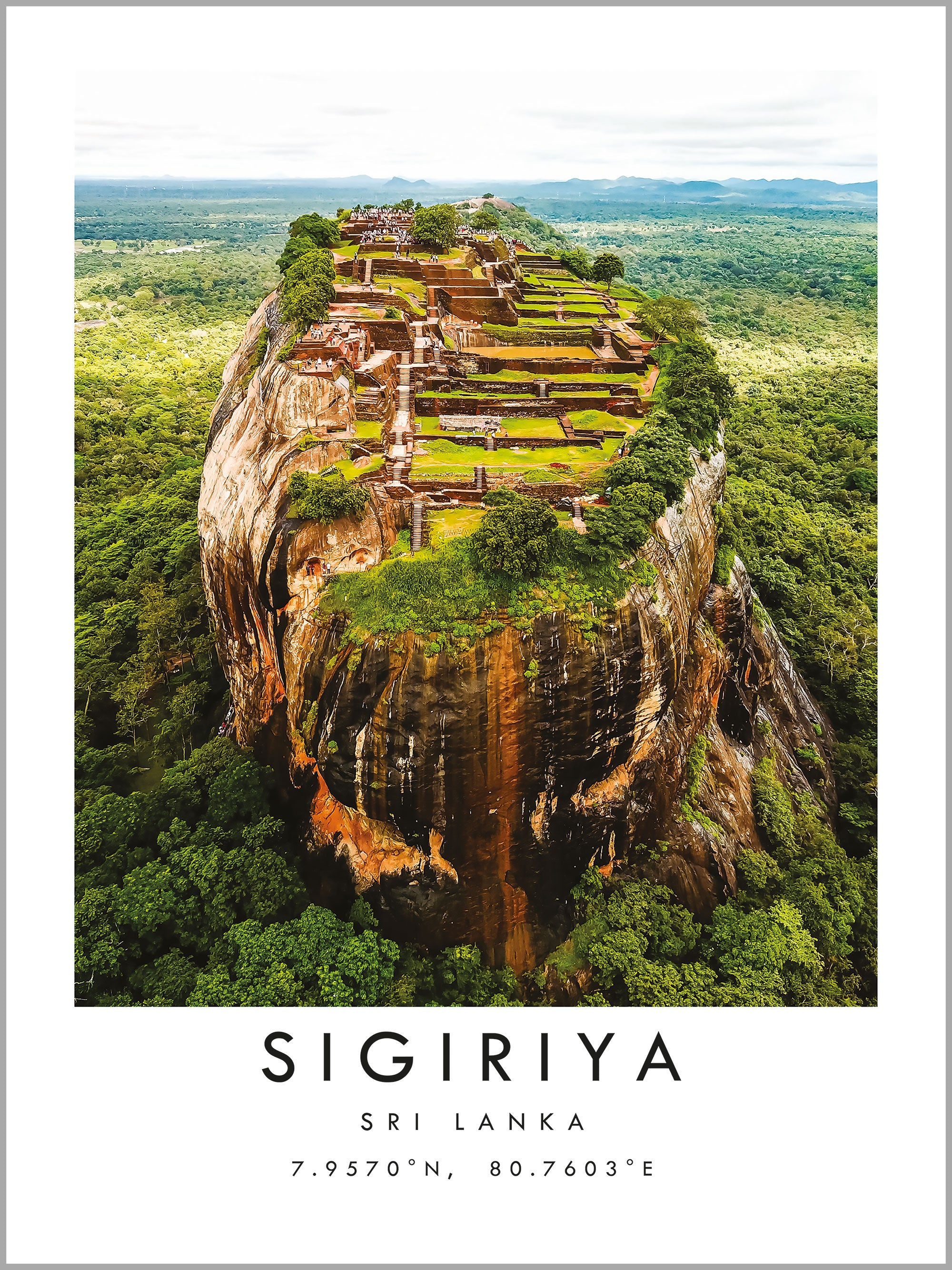 Sigiriya Travel Print