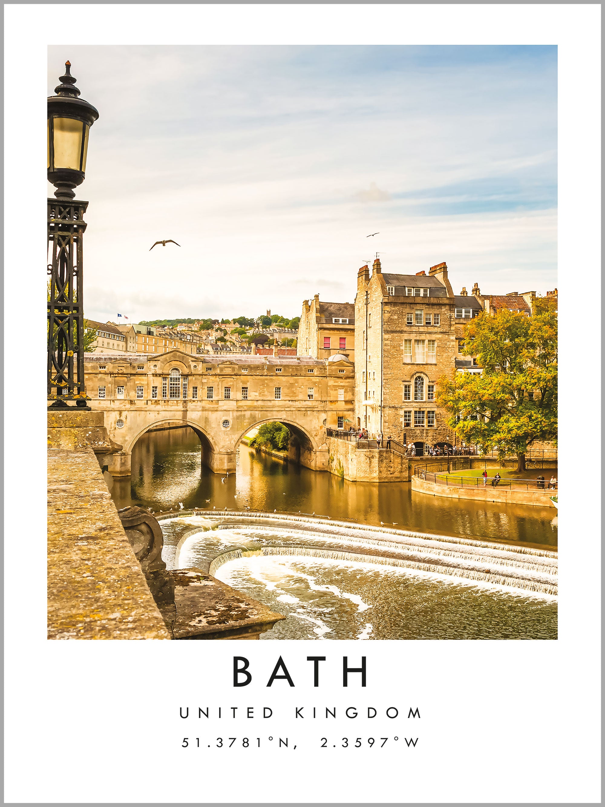 Bath Travel Print
