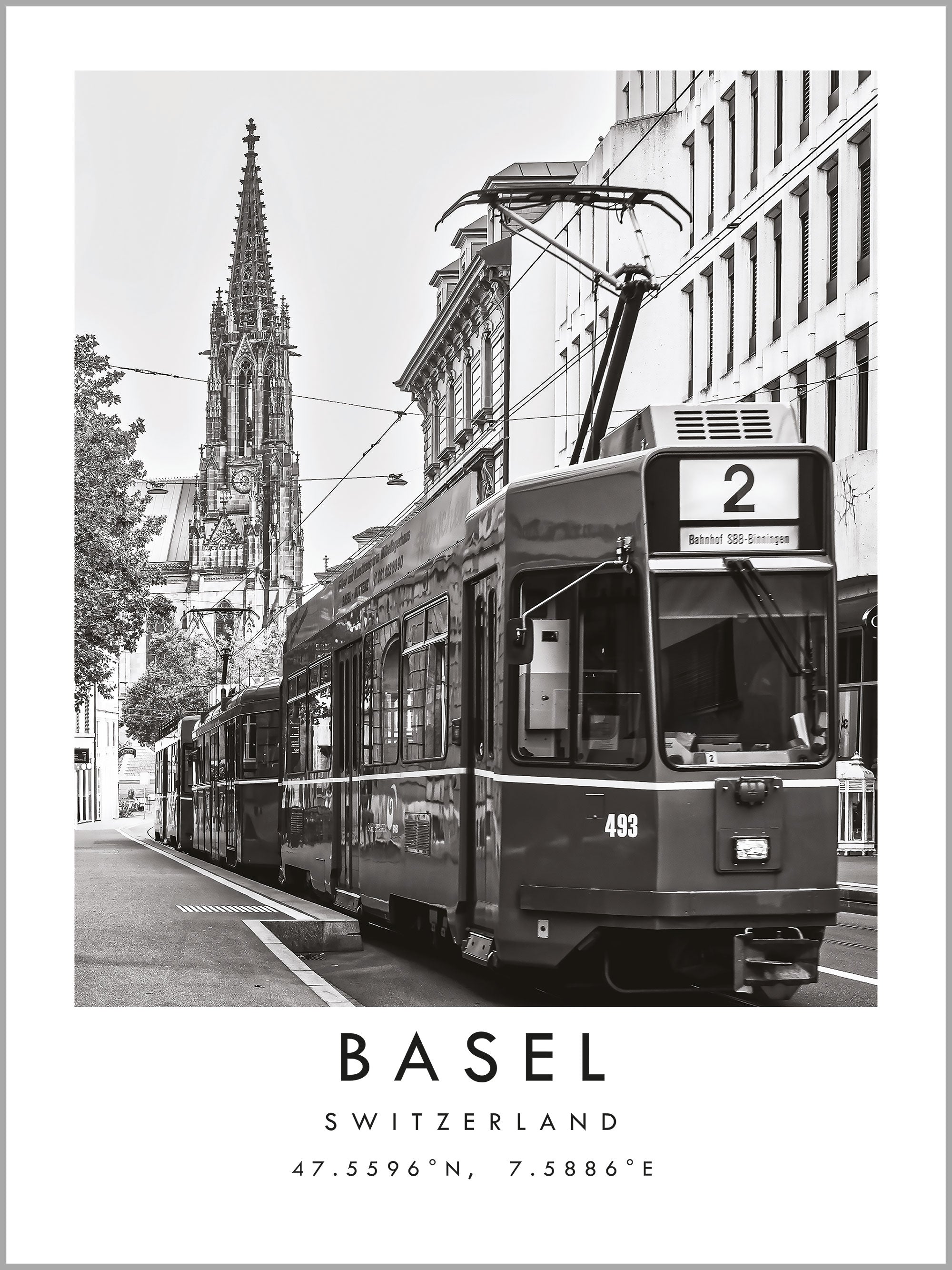 Basel Travel Print