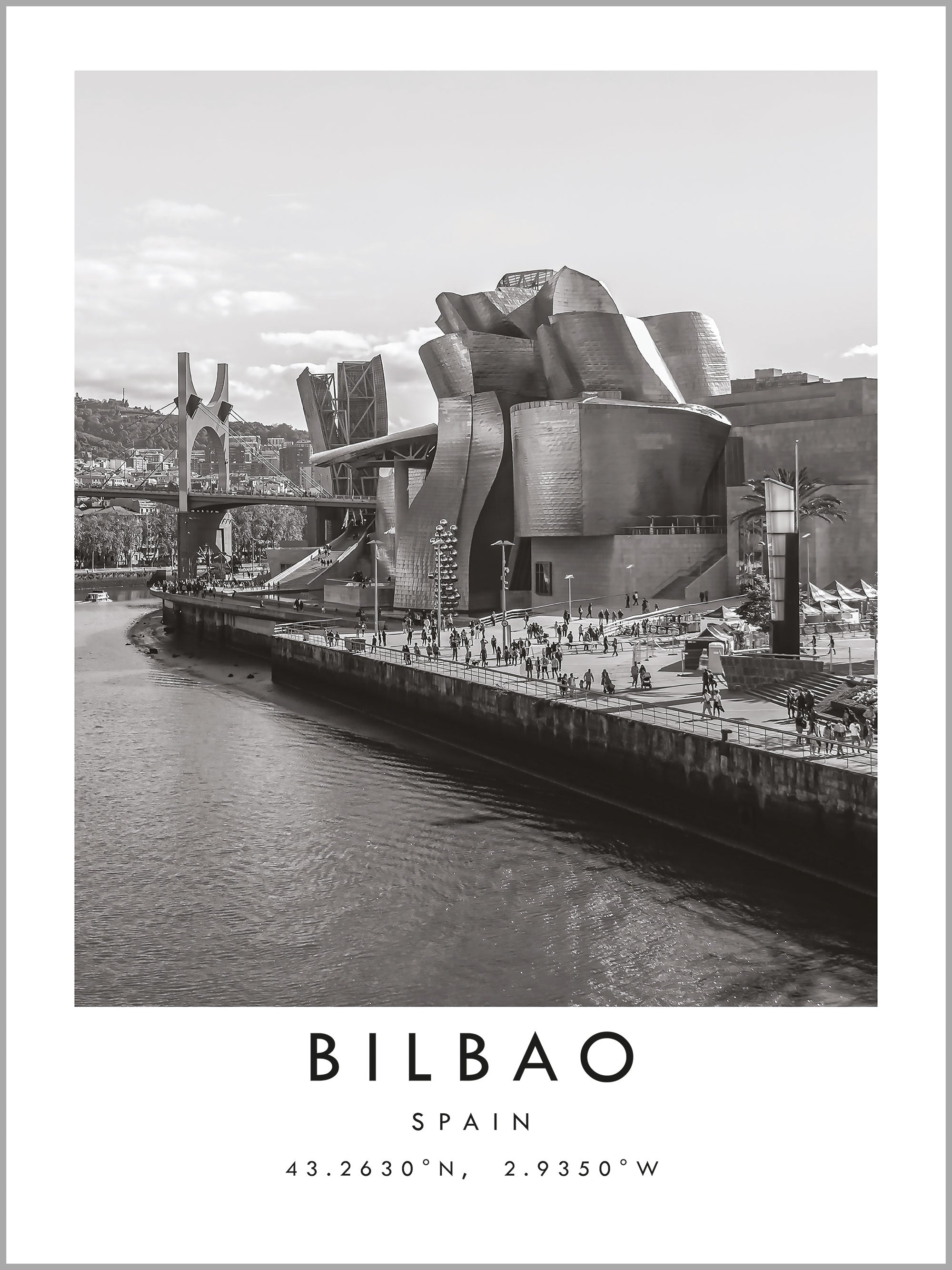 Bilbao Travel Print