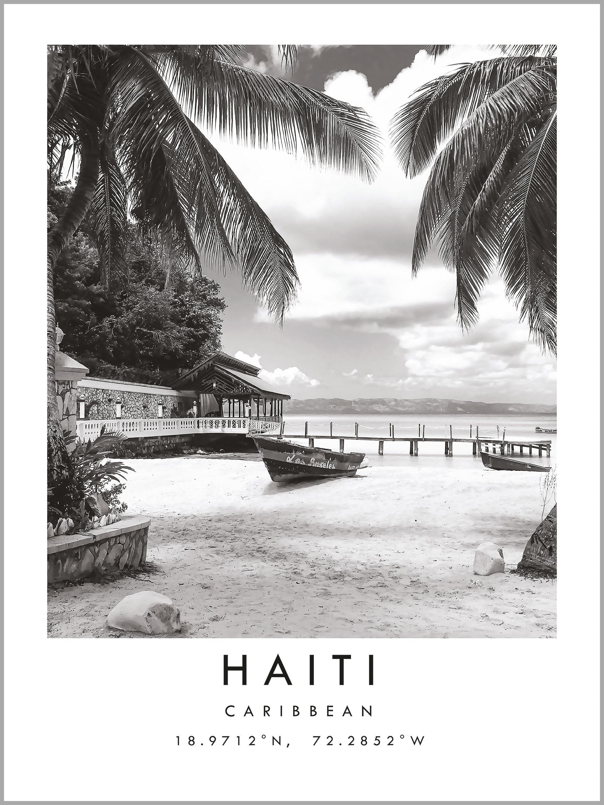 Haiti Travel Print
