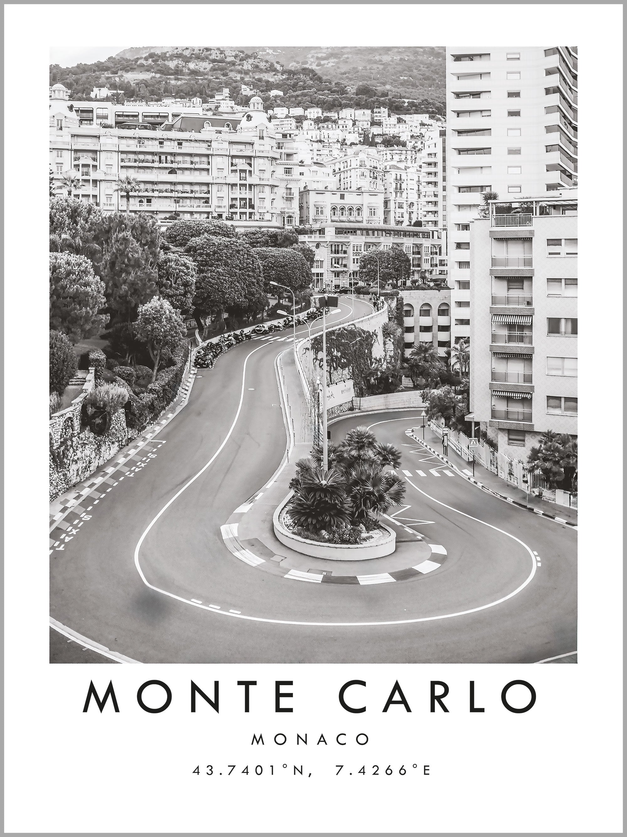 Monte Carlo Travel Print