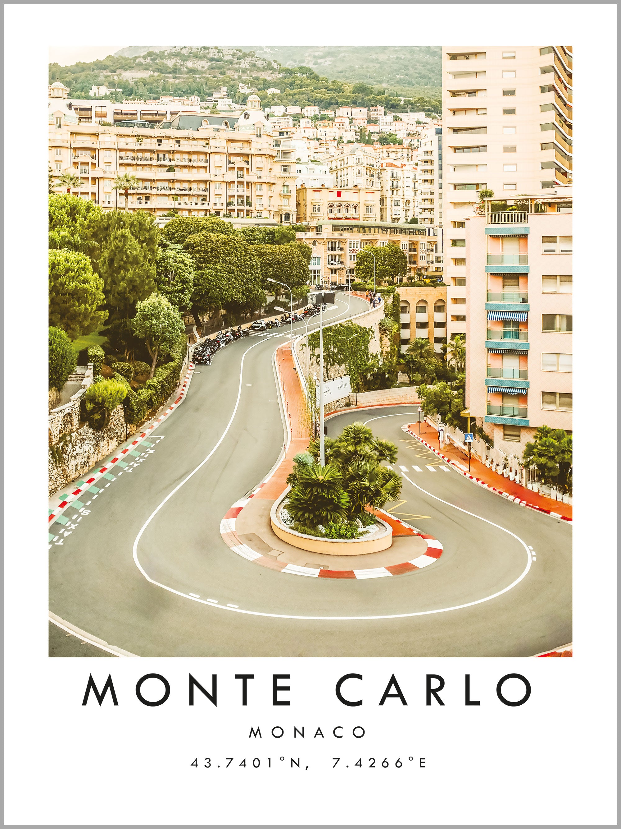 Monte Carlo Travel Print