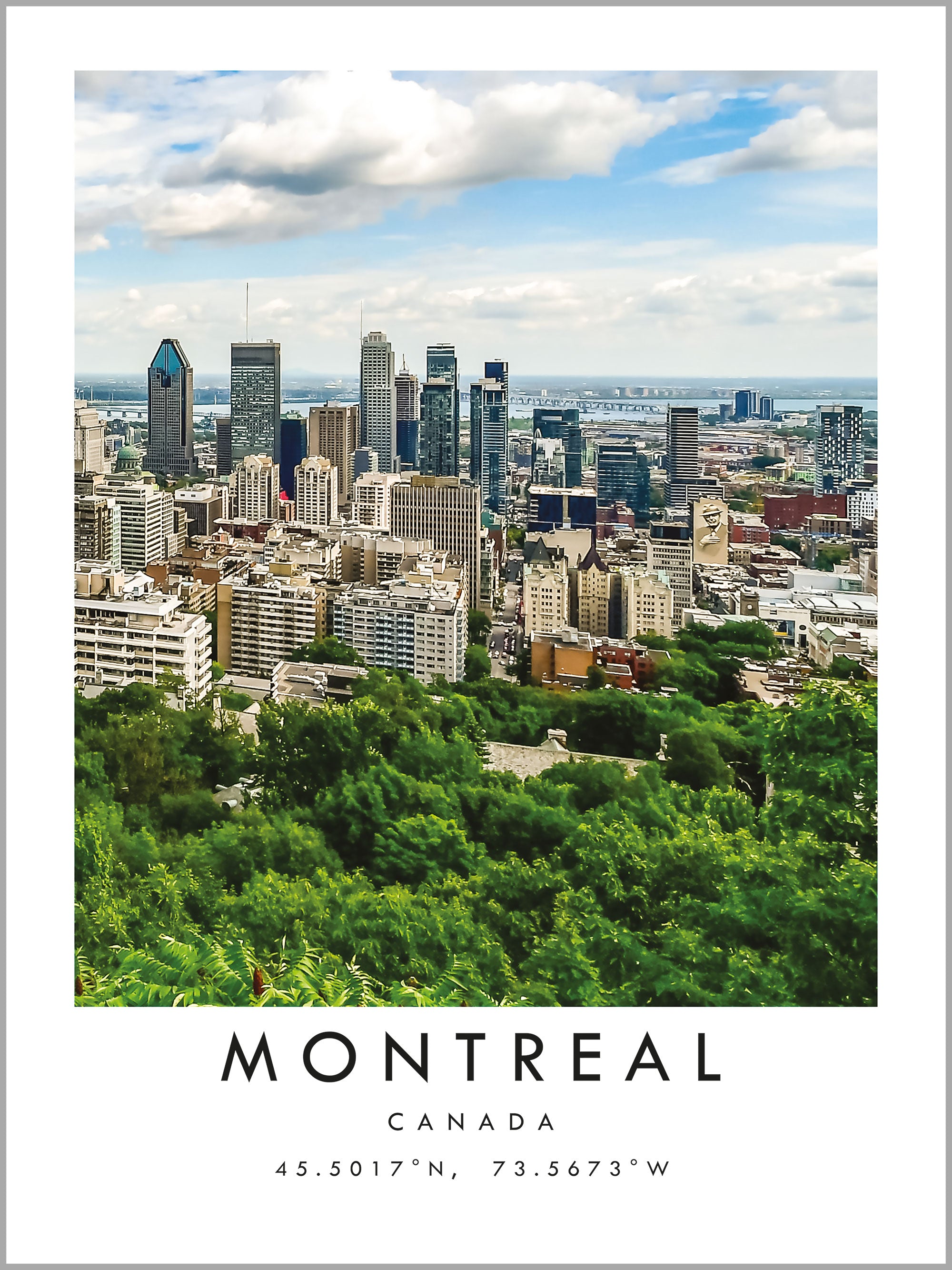 Montreal Travel Print