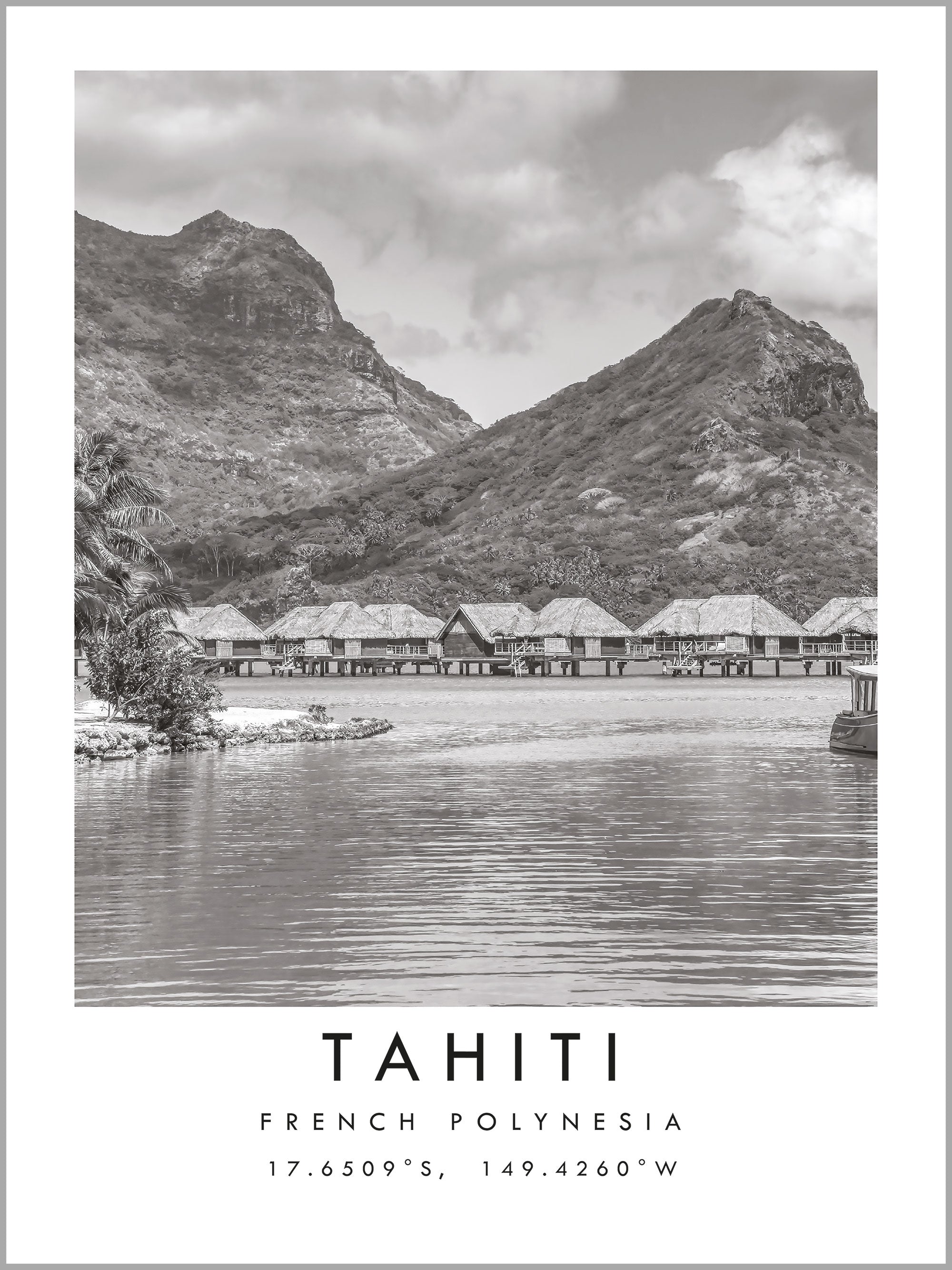 Tahiti Travel Print