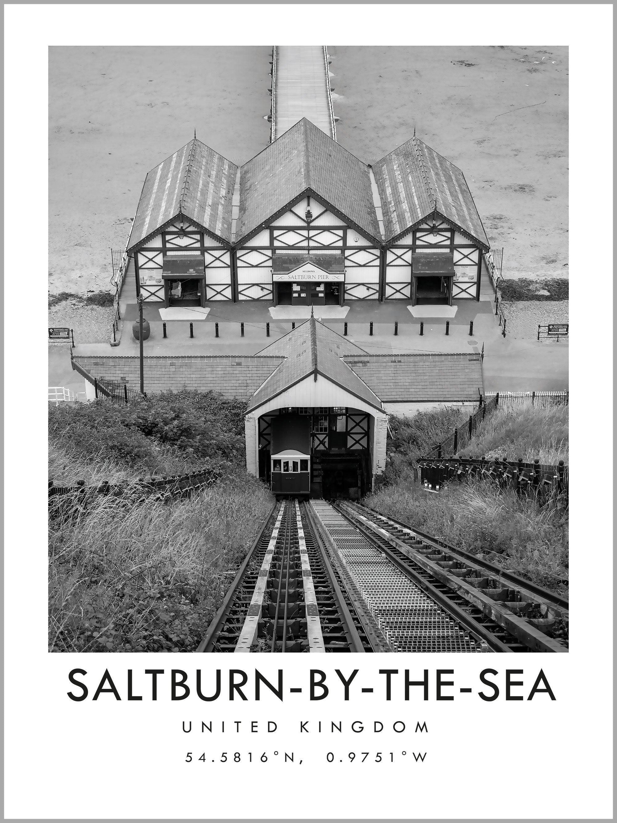 Saltburn By The Sea Travel Print