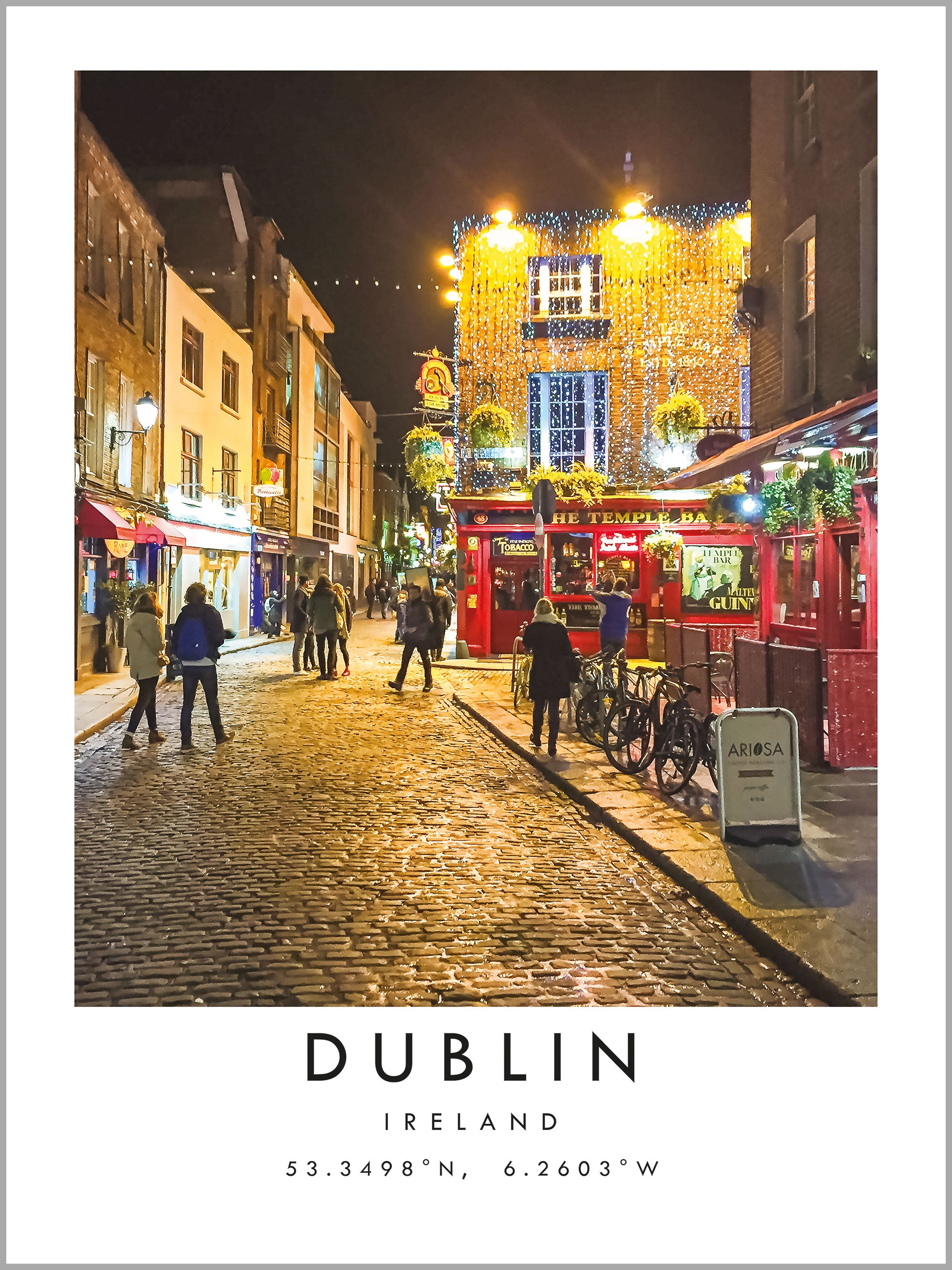 Dublin Travel Print