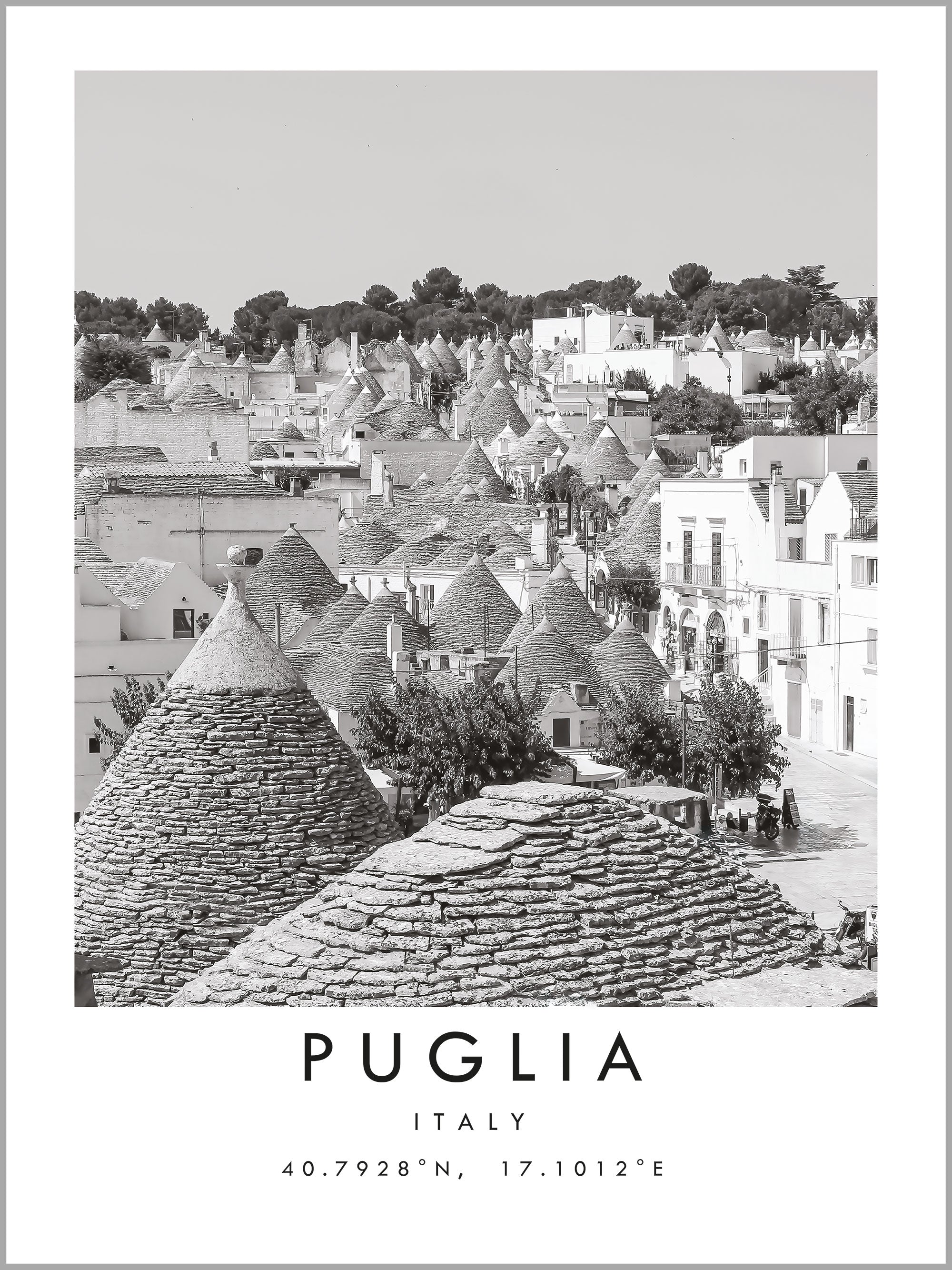 Puglia Travel Print