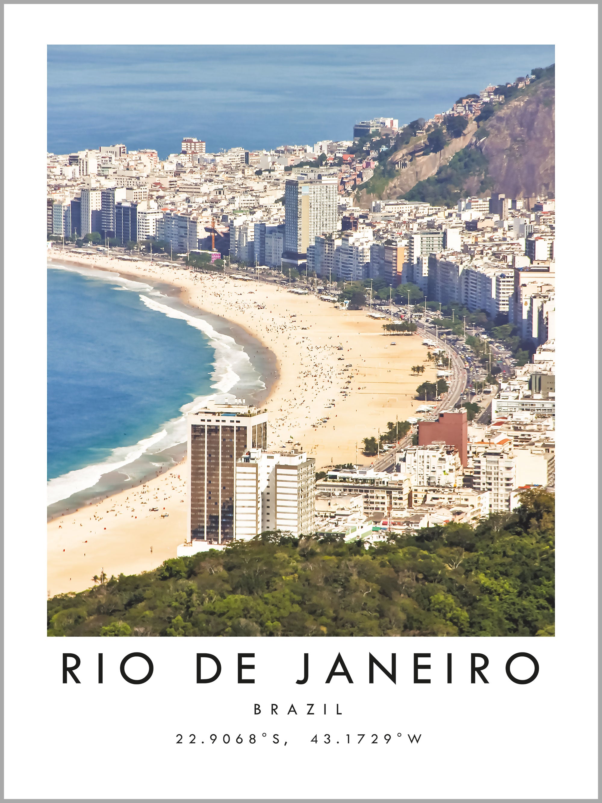 Rio De Janeiro Travel Print