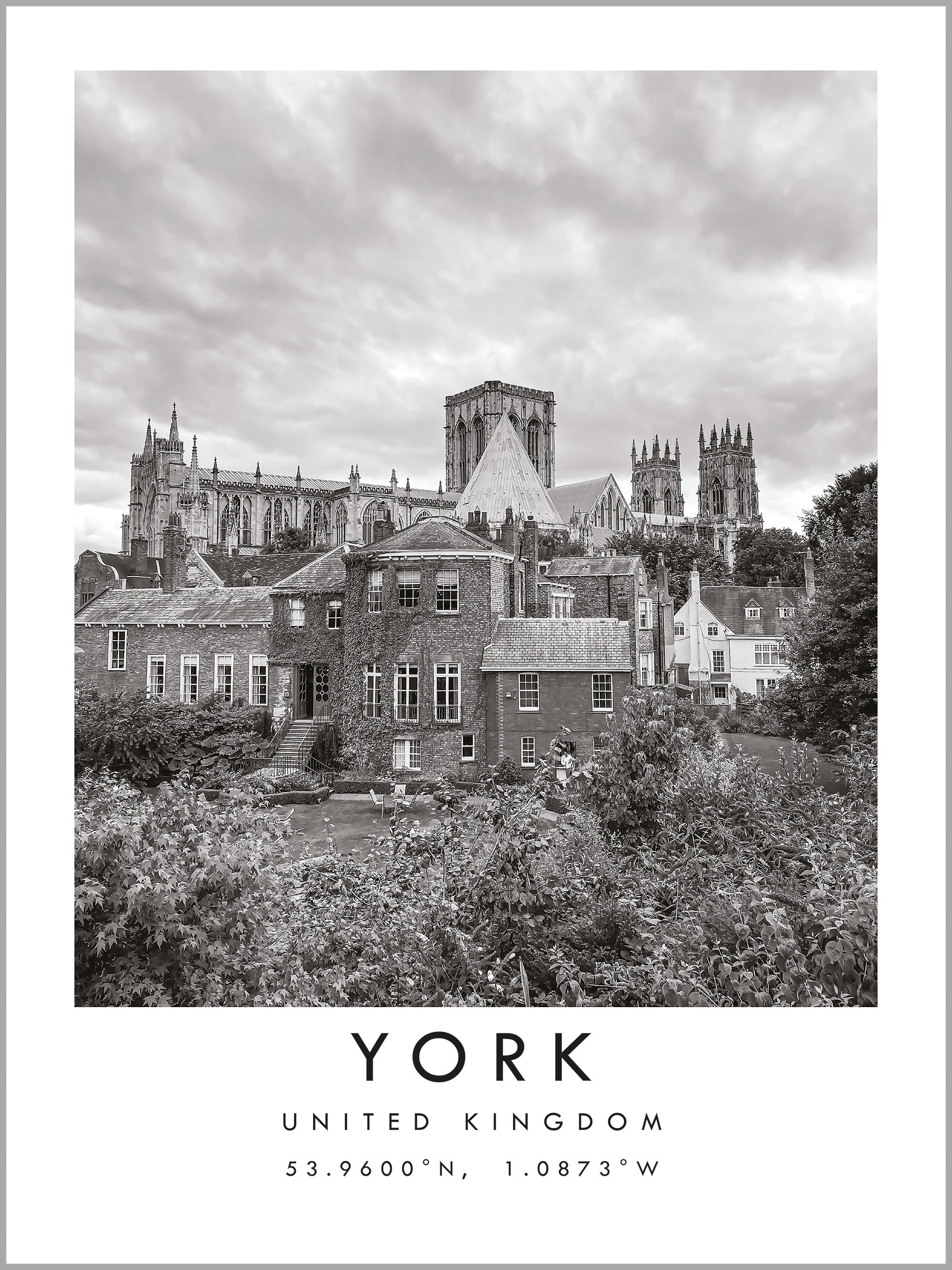 York Travel Print