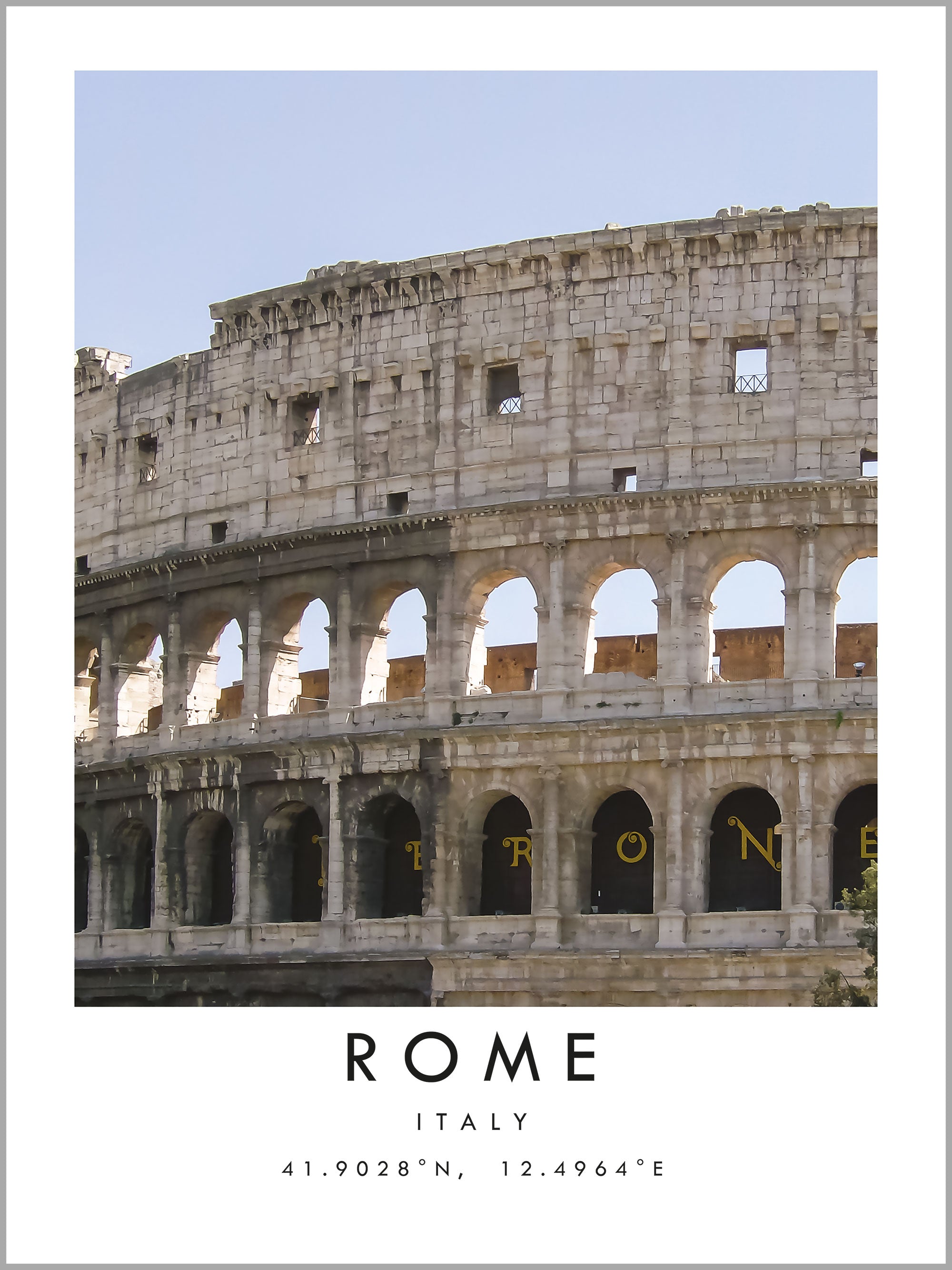 Rome Travel Print
