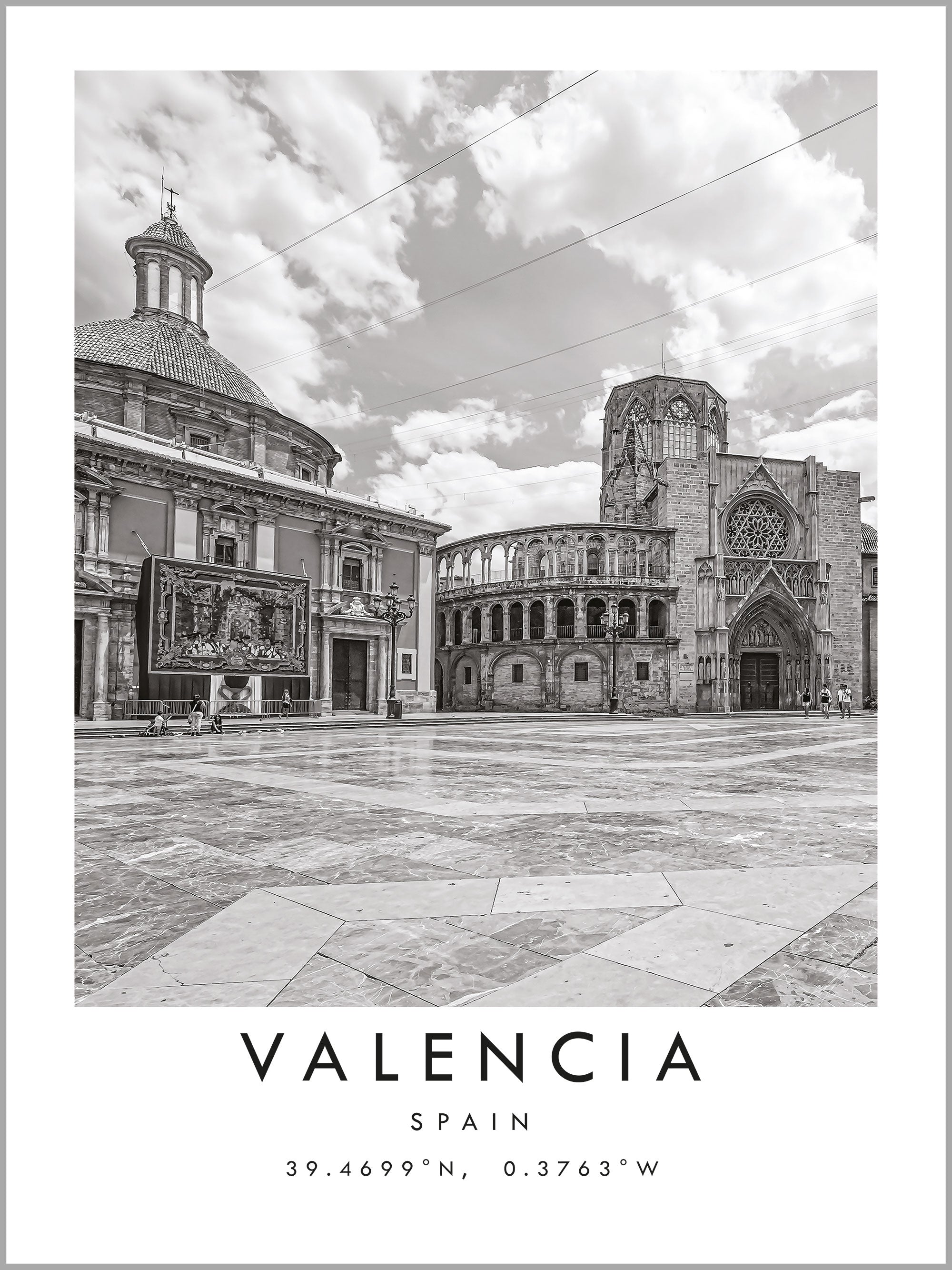 Valencia Travel Print