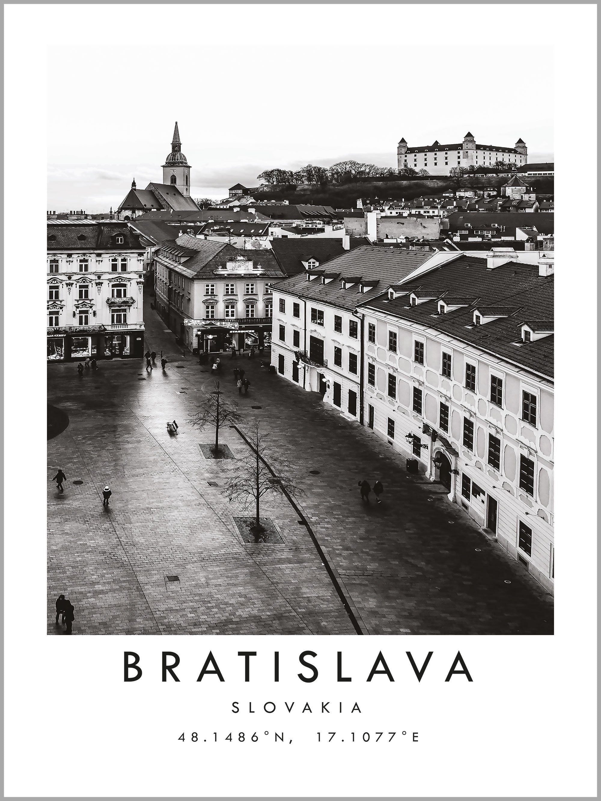 Bratislava Travel Print