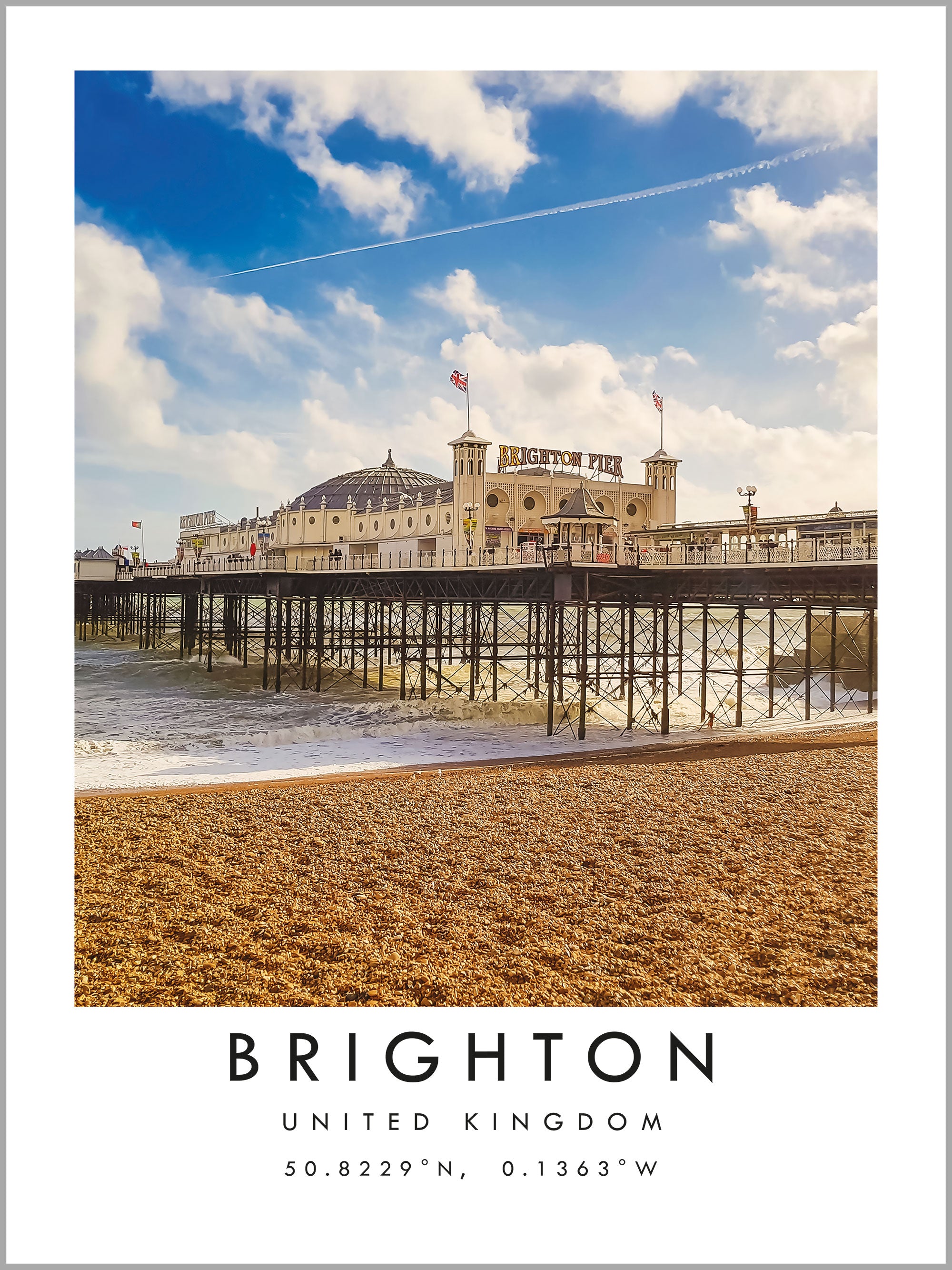 Brighton Travel Print