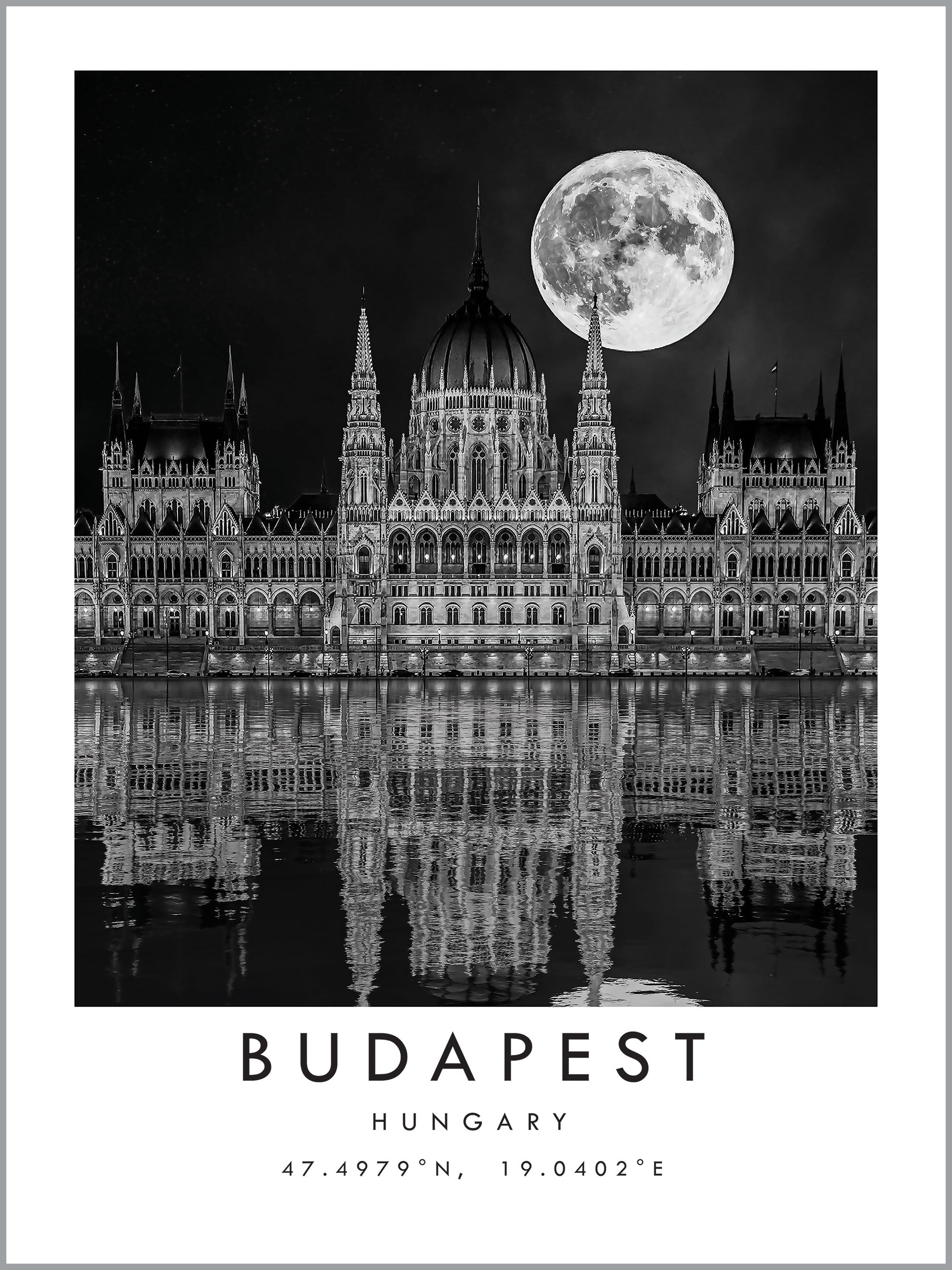 Budapest Travel Print