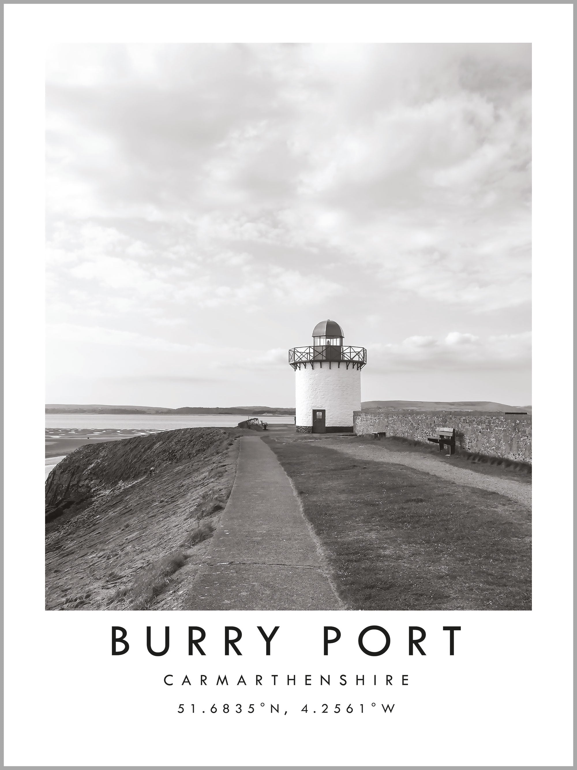 Burry Port Travel Print