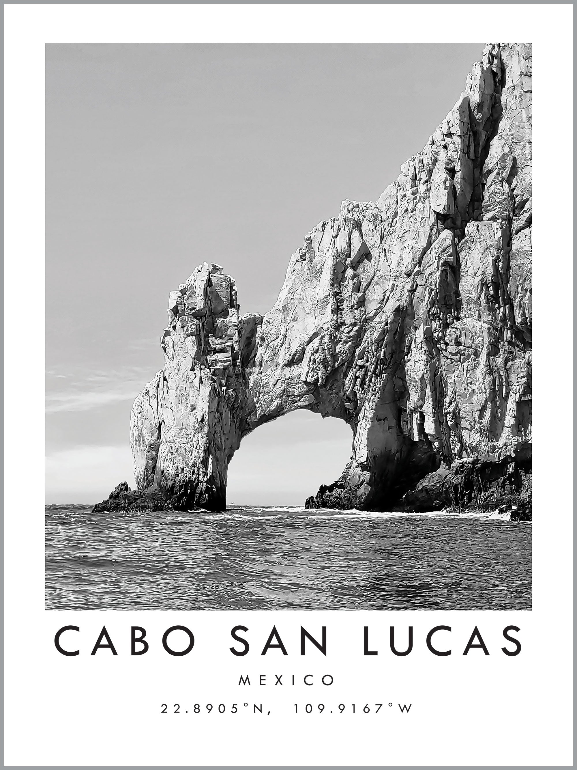 Cabo San Lucas Travel Print