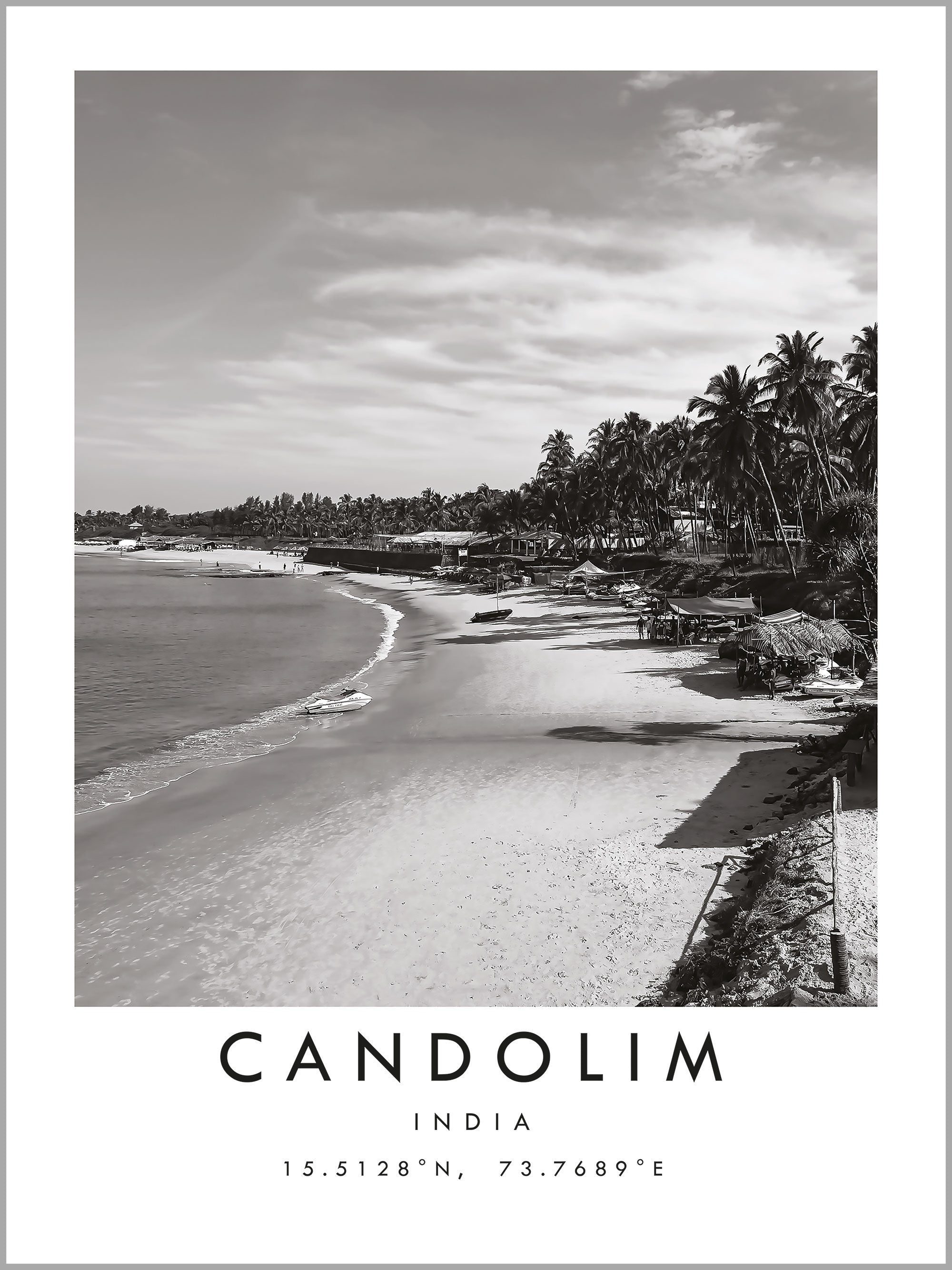 Candolim Travel Print