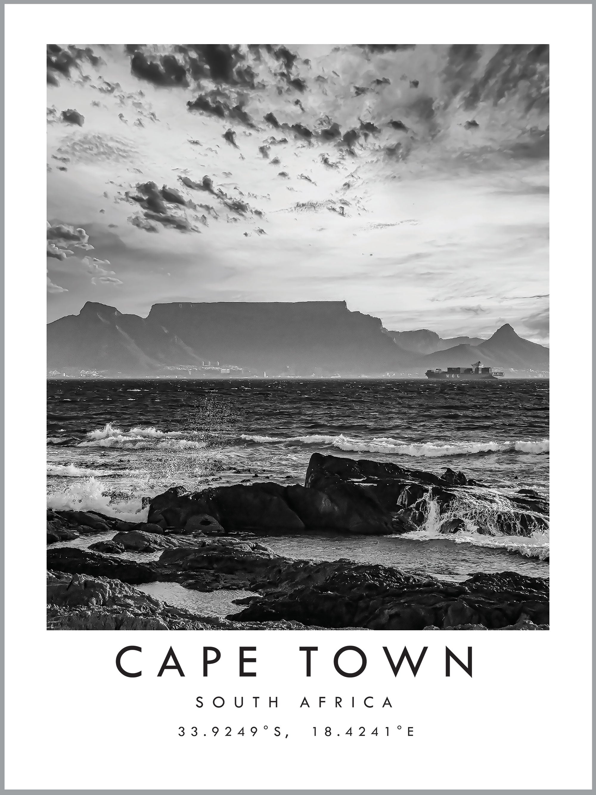 Cape town Travel Print
