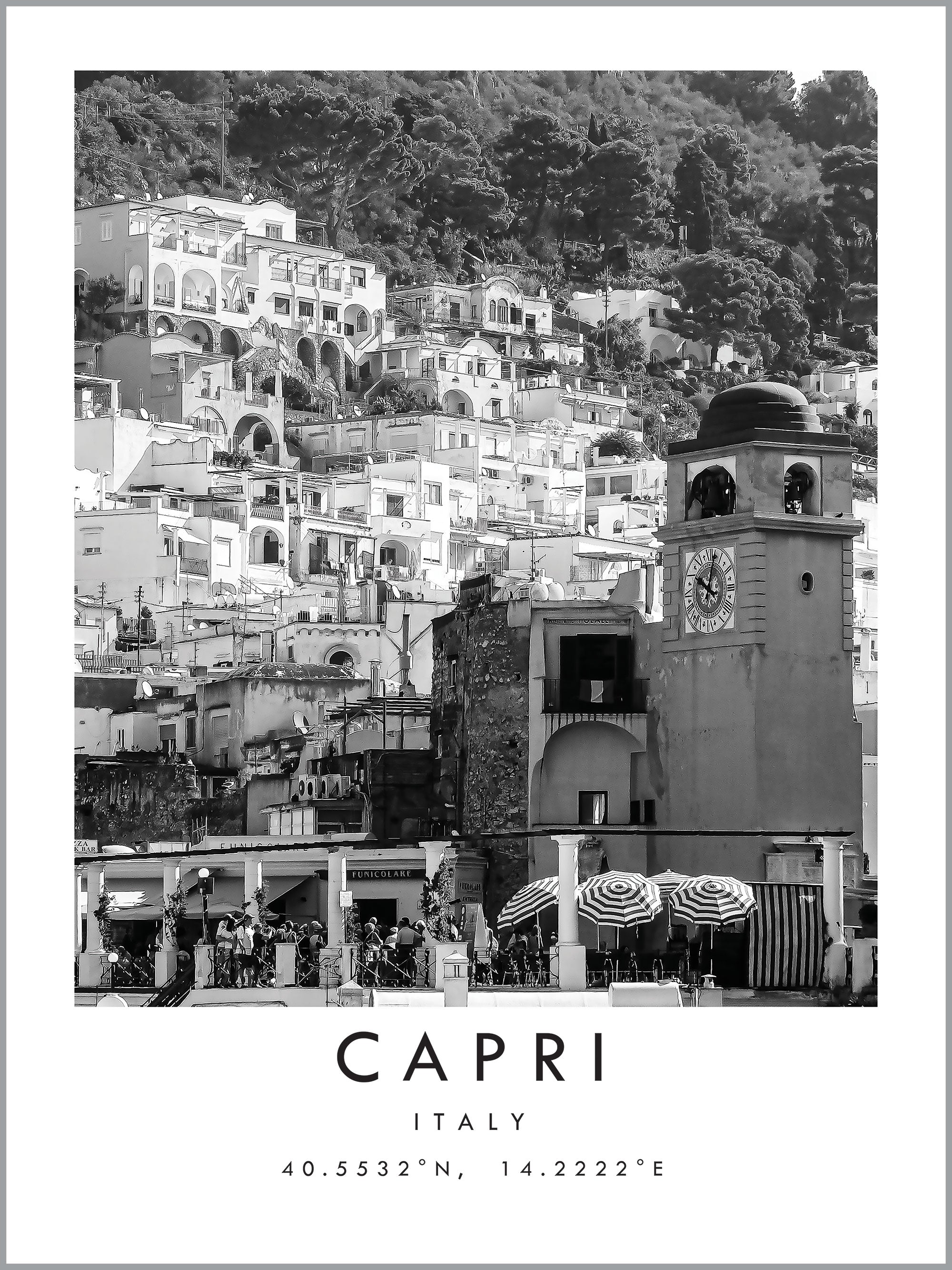 Capri Travel Print