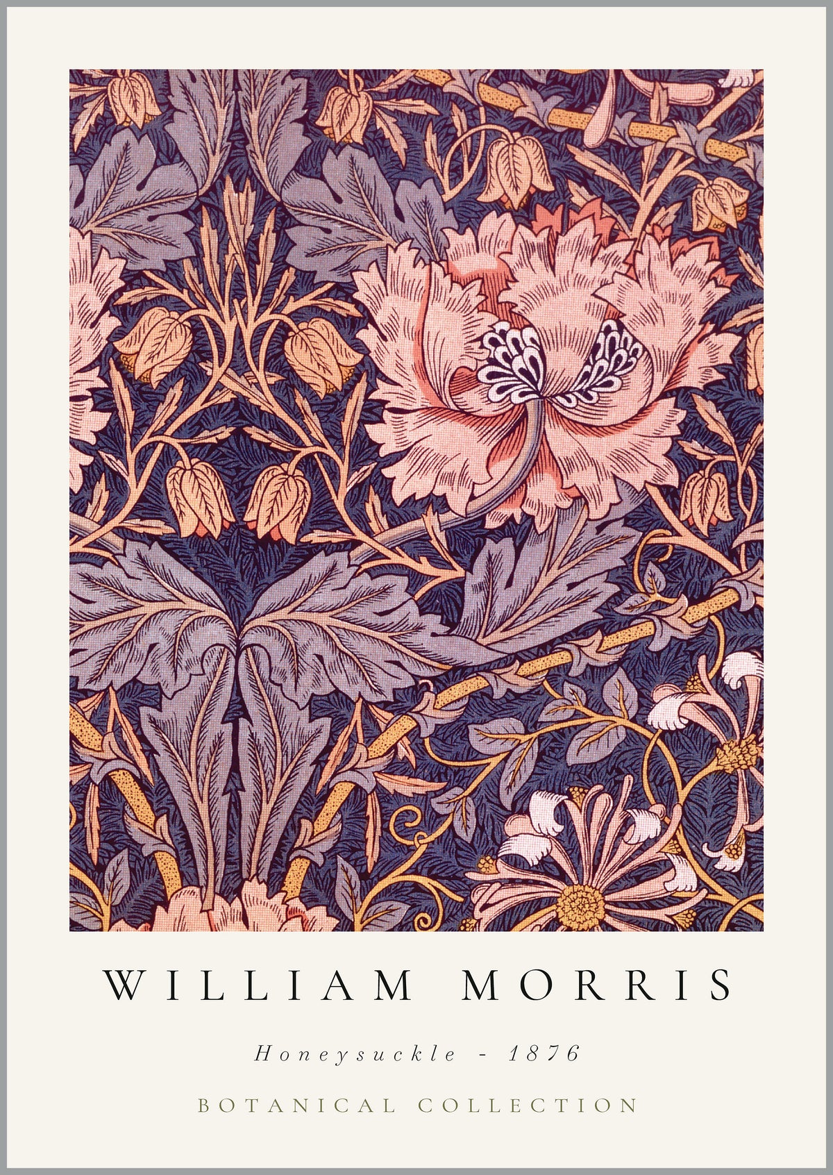William Morris Honeysuckle Print