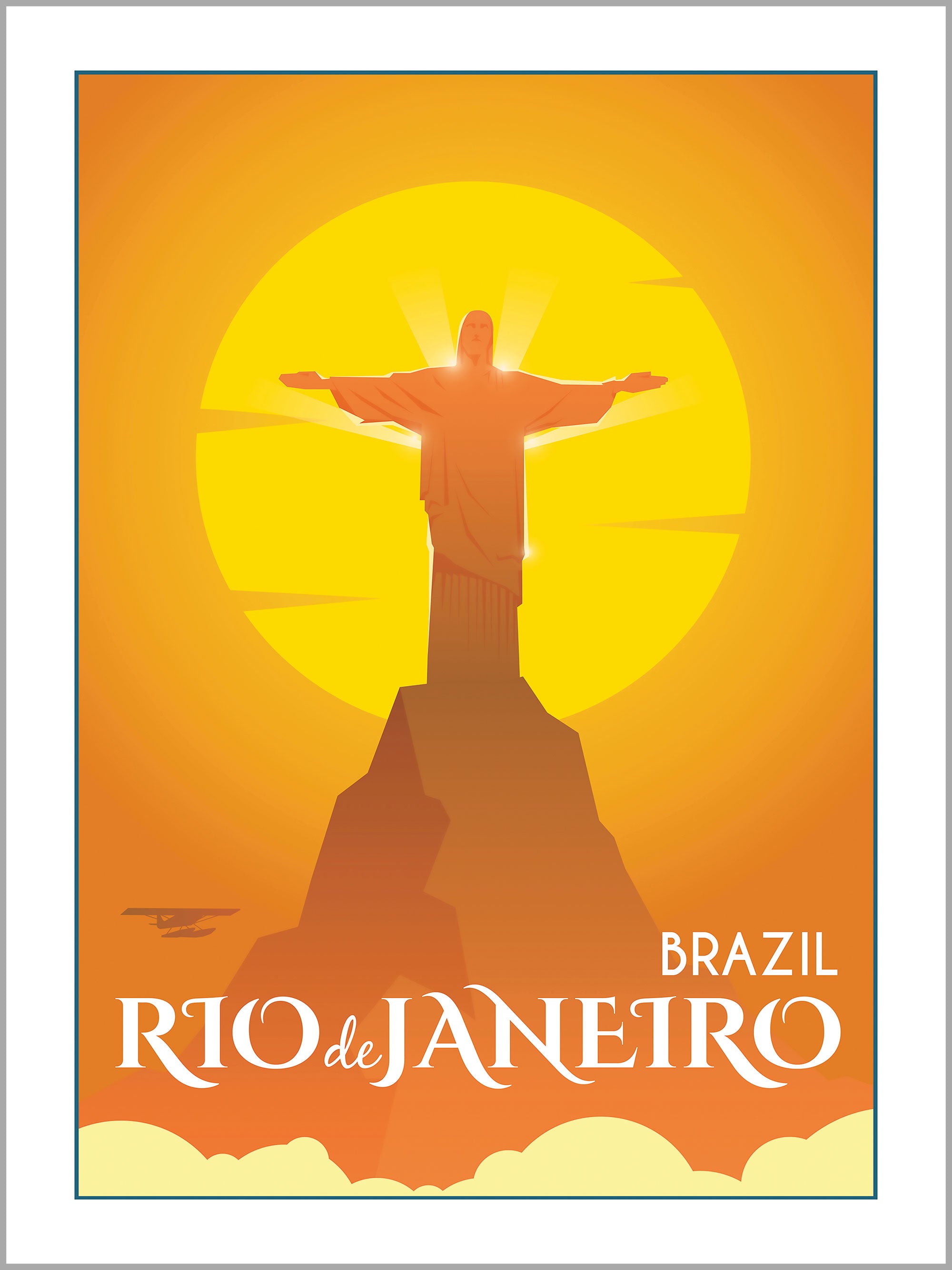 Rio de Janeiro Travel Poster