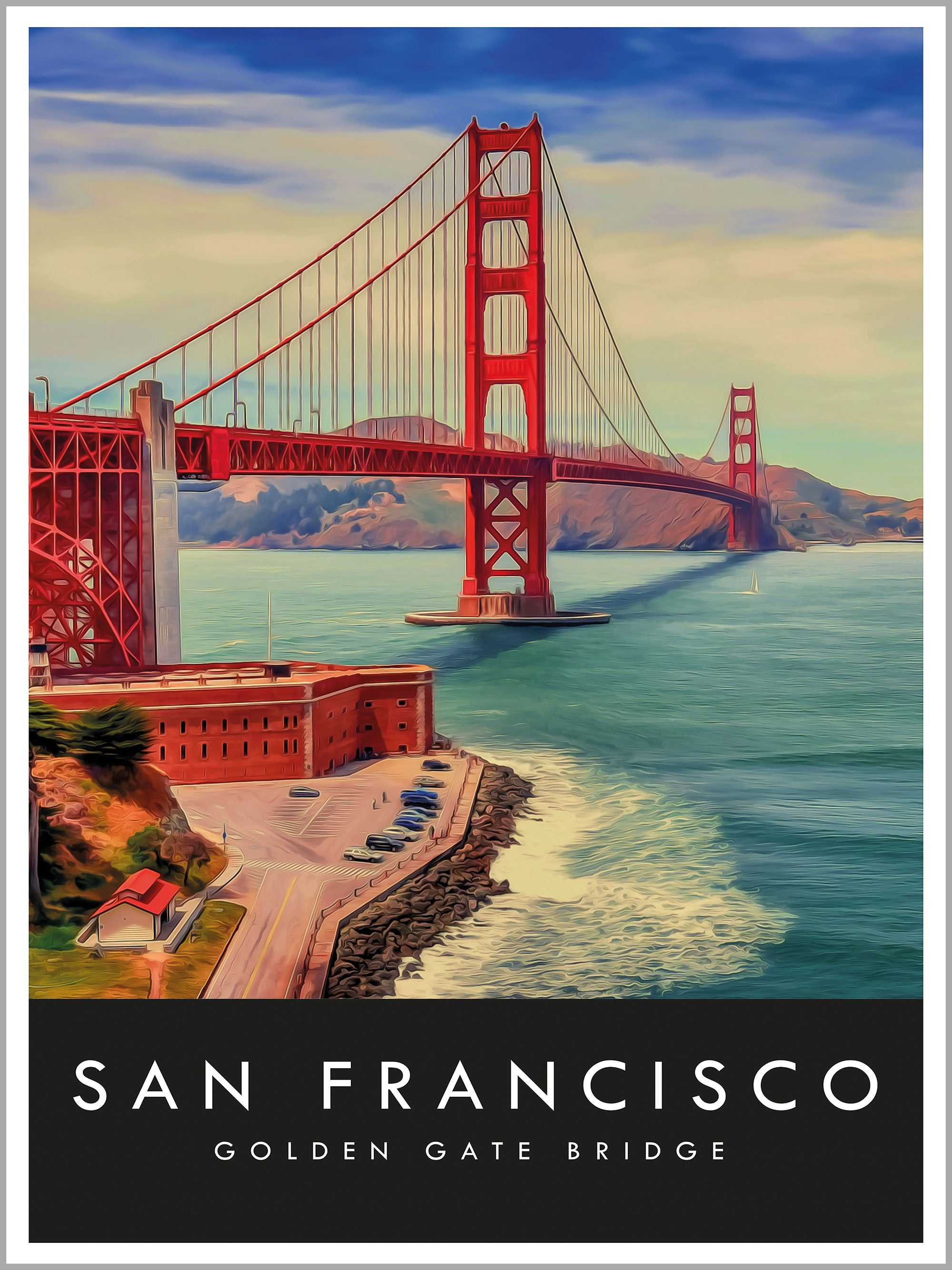 San Francisco Travel Print