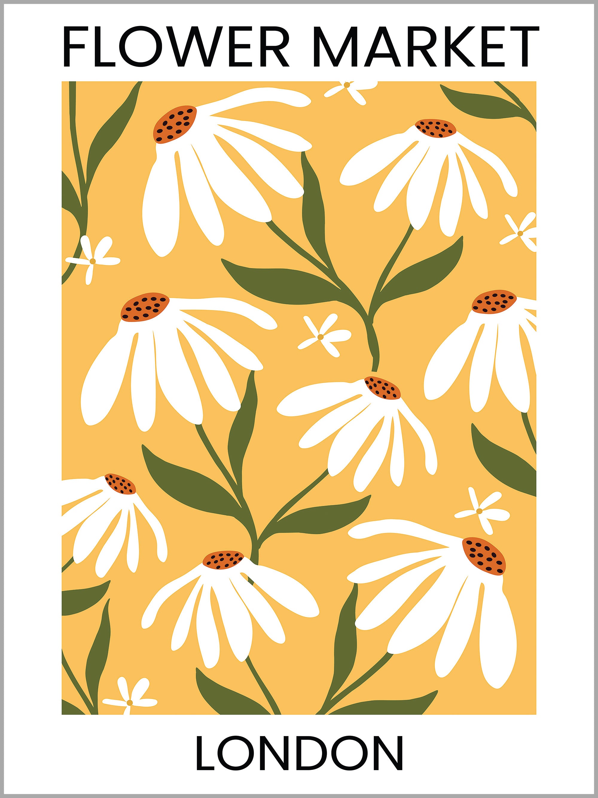 London Fruit Market Travel Poster