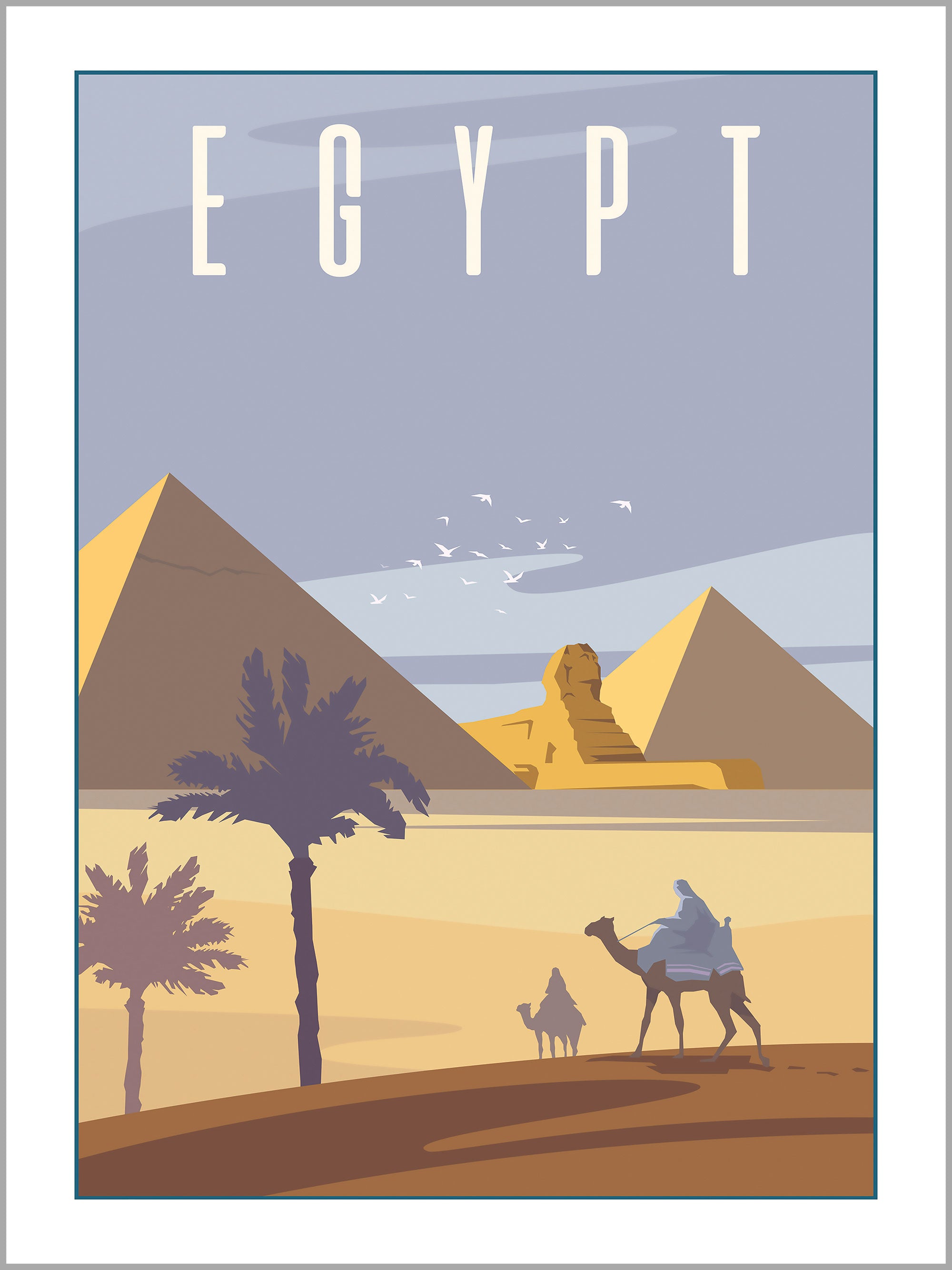 Egypt Travel Poster