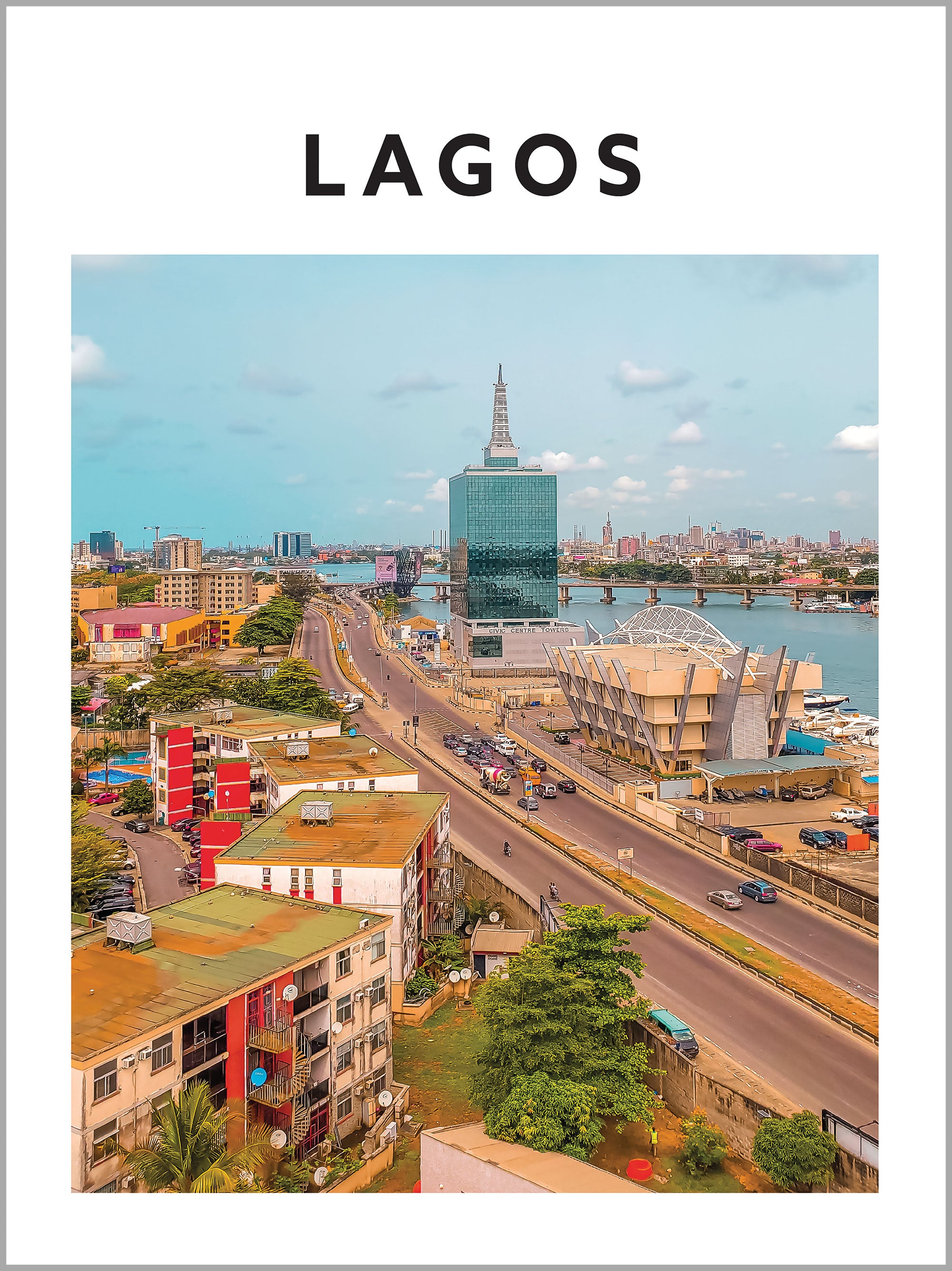 Lagos Travel Print