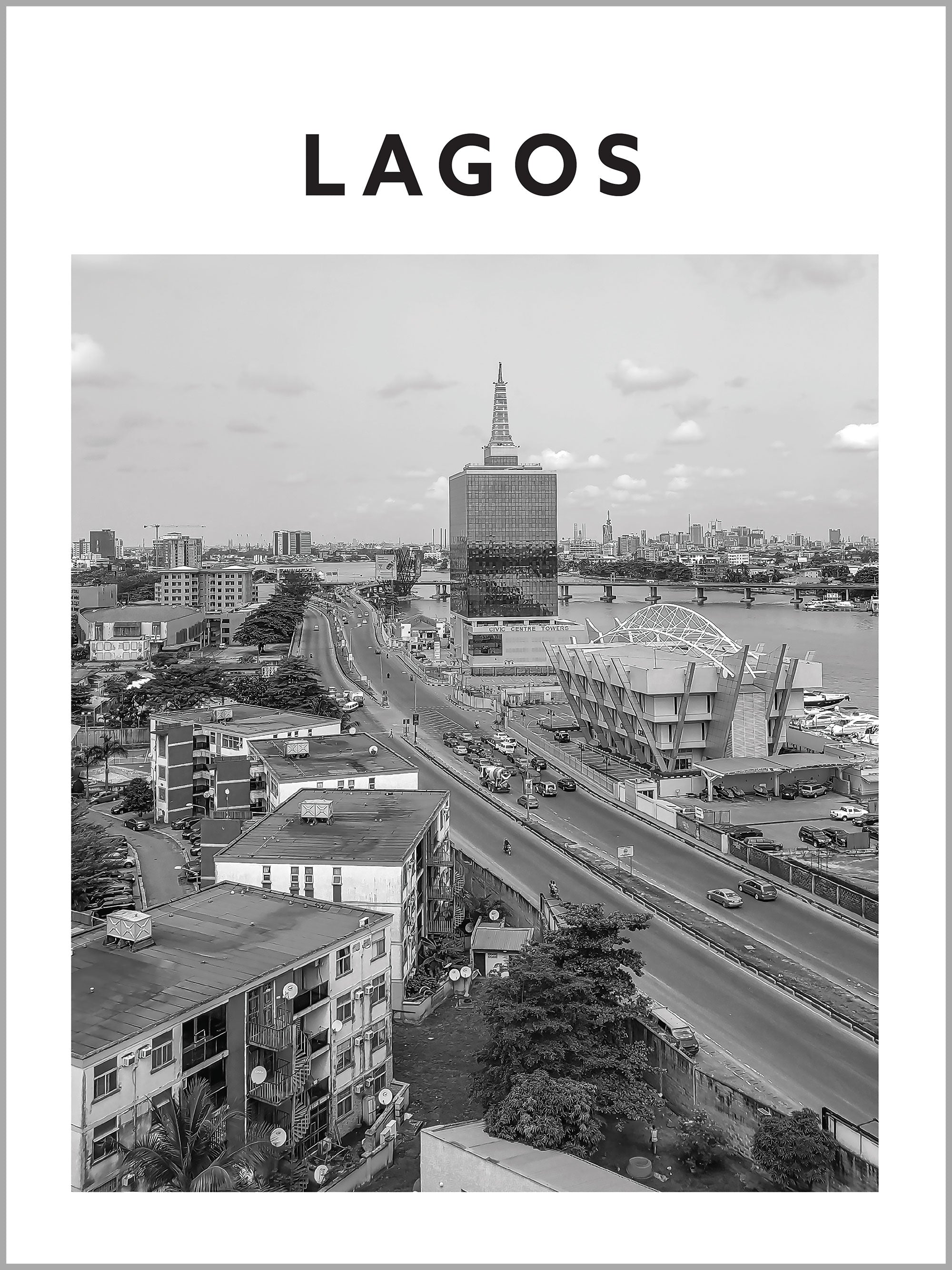 Lagos Travel Print