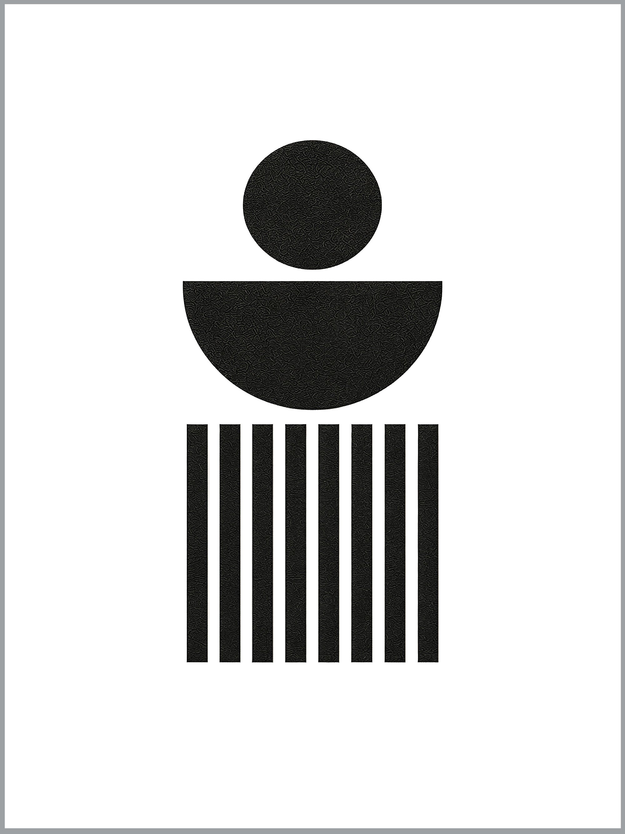 Minimalist Line & Shape Print