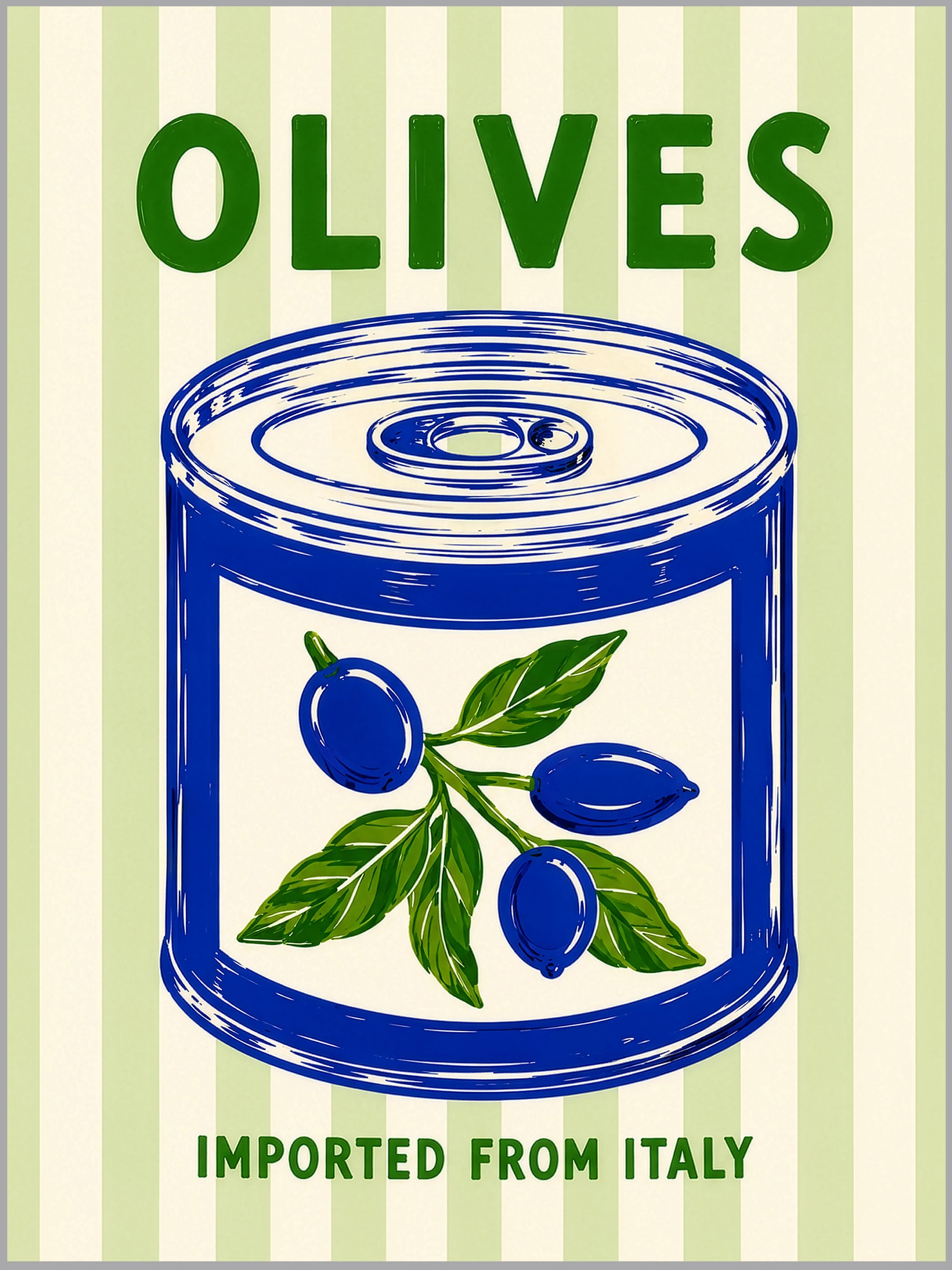 Olives Kitchen Print