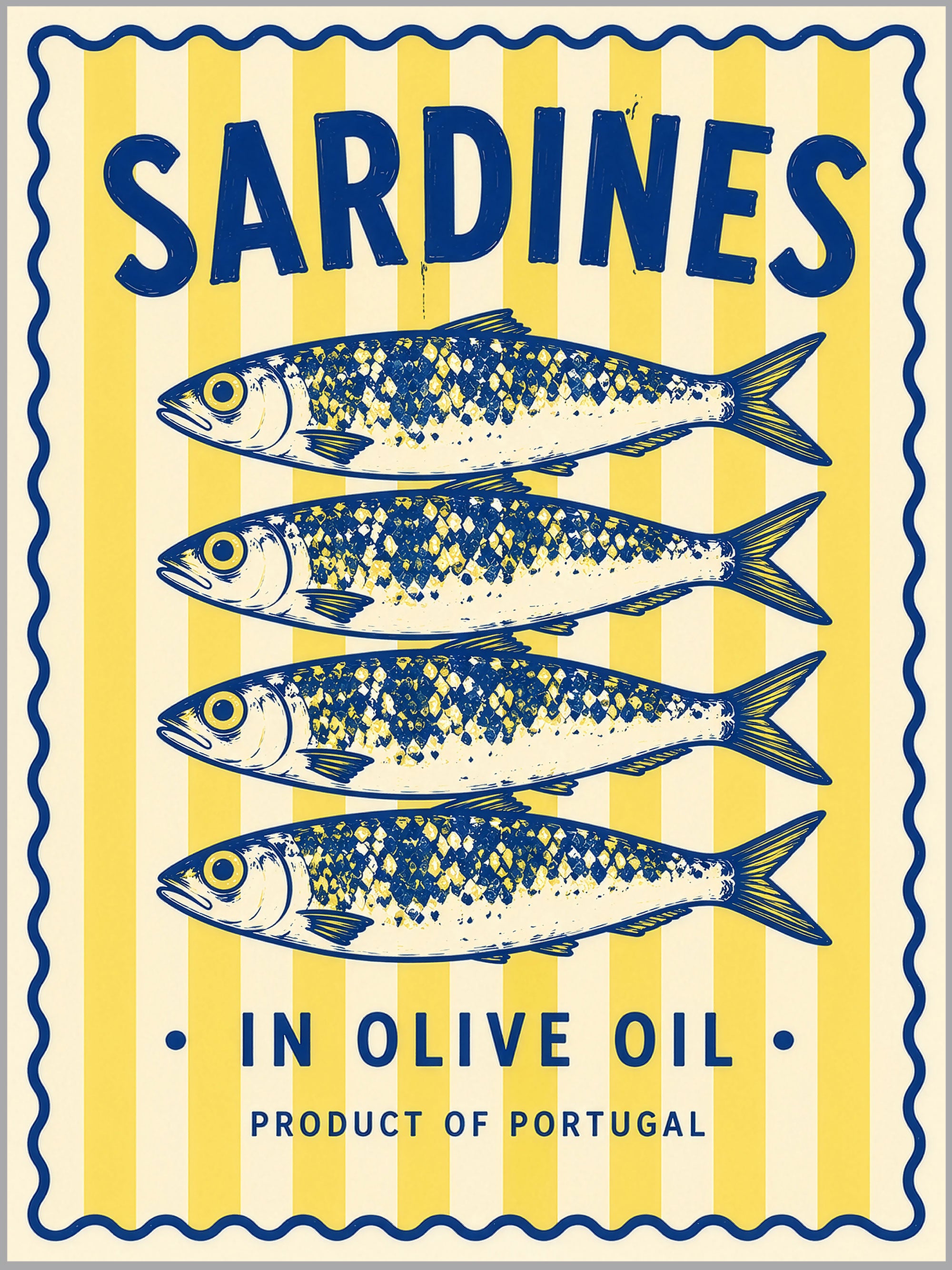 Sardines in Olive Oil Print