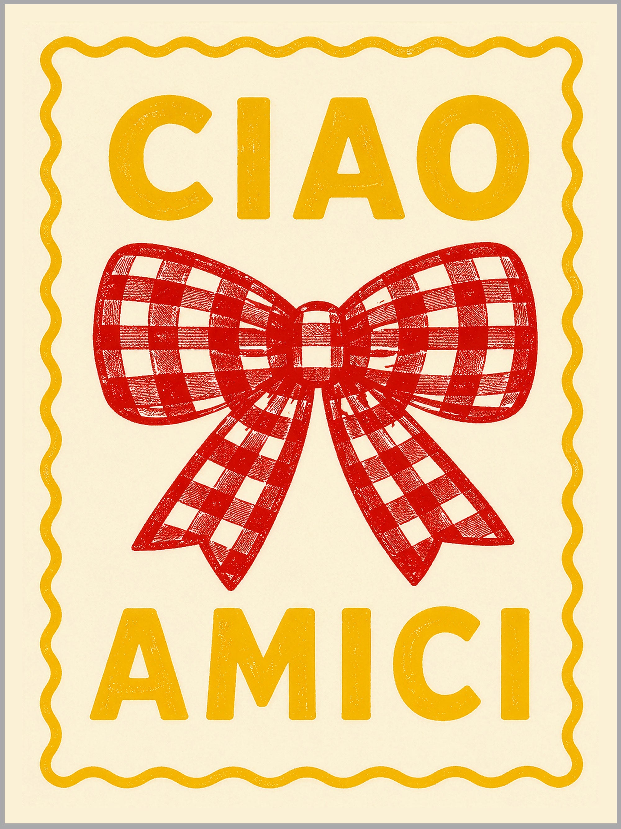 Ciao Amici Print