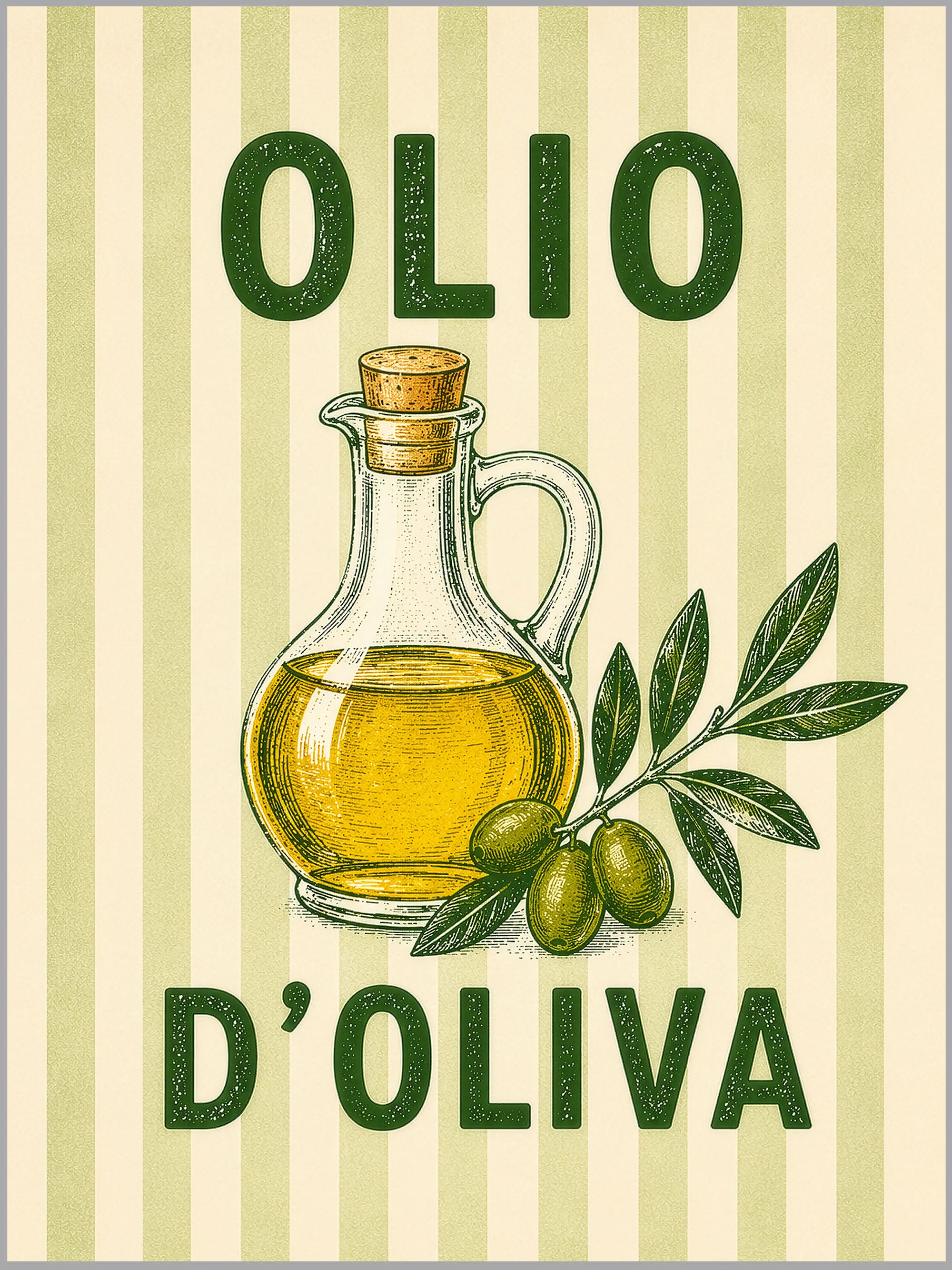 Olio D’Oliva Print