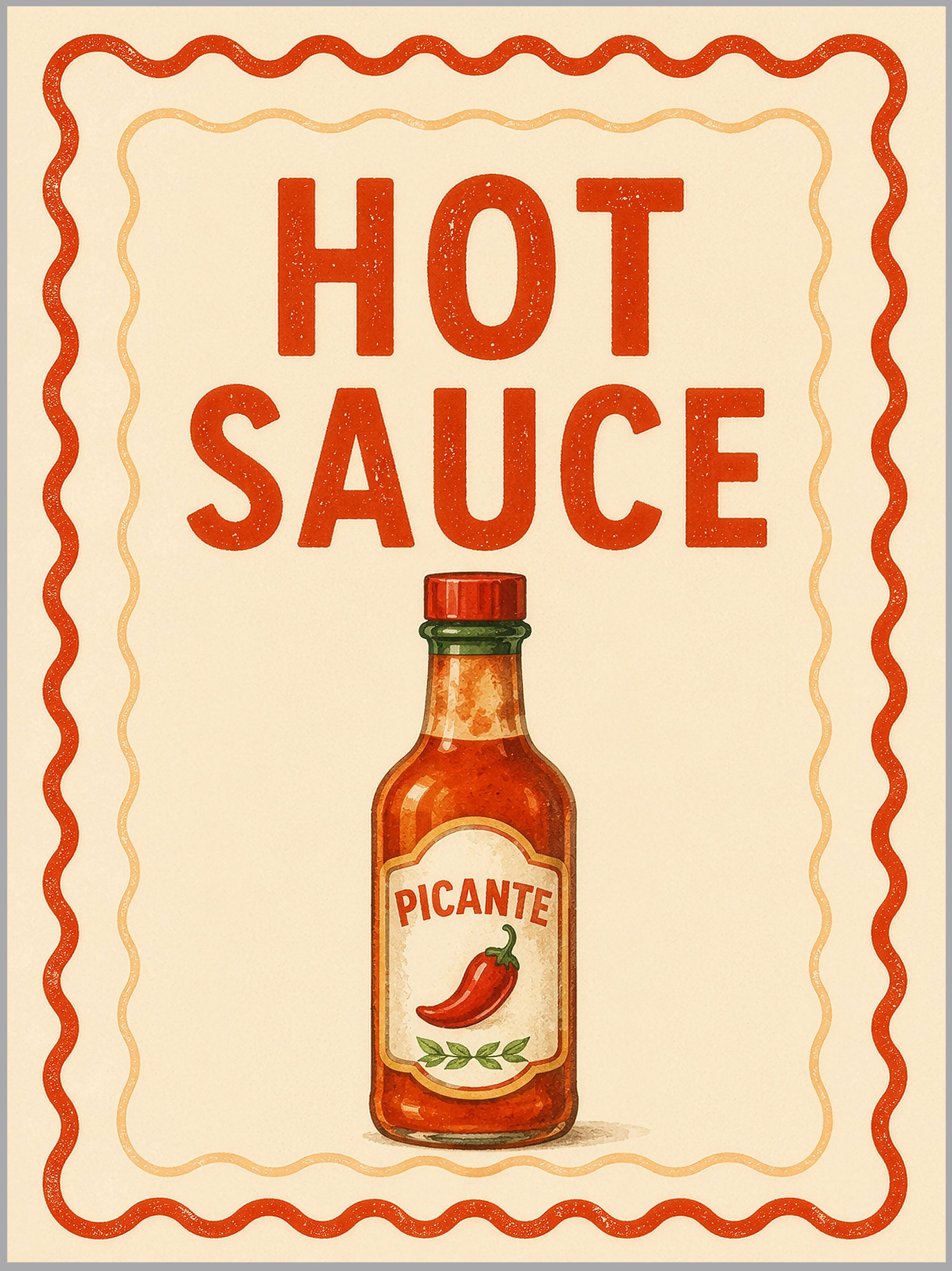 Hot Sauce Print