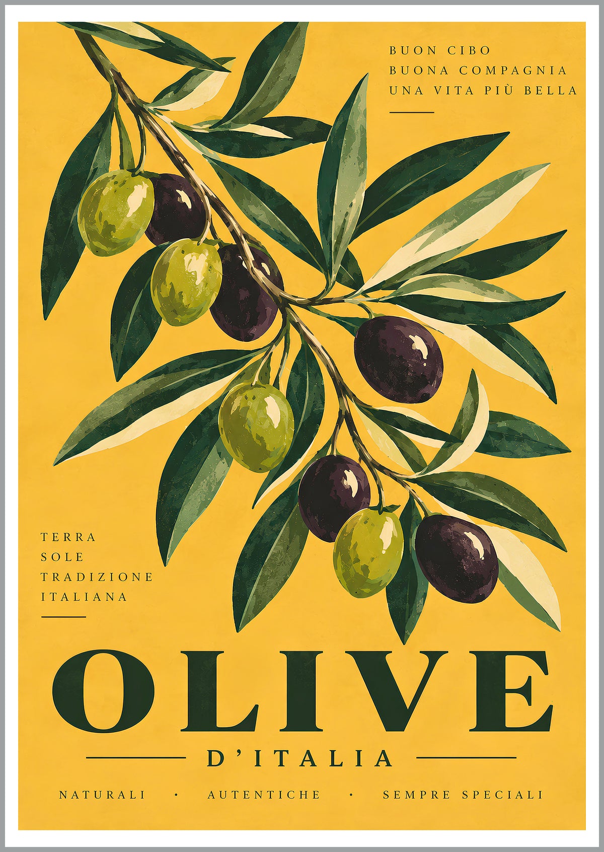 Italian Olive Print