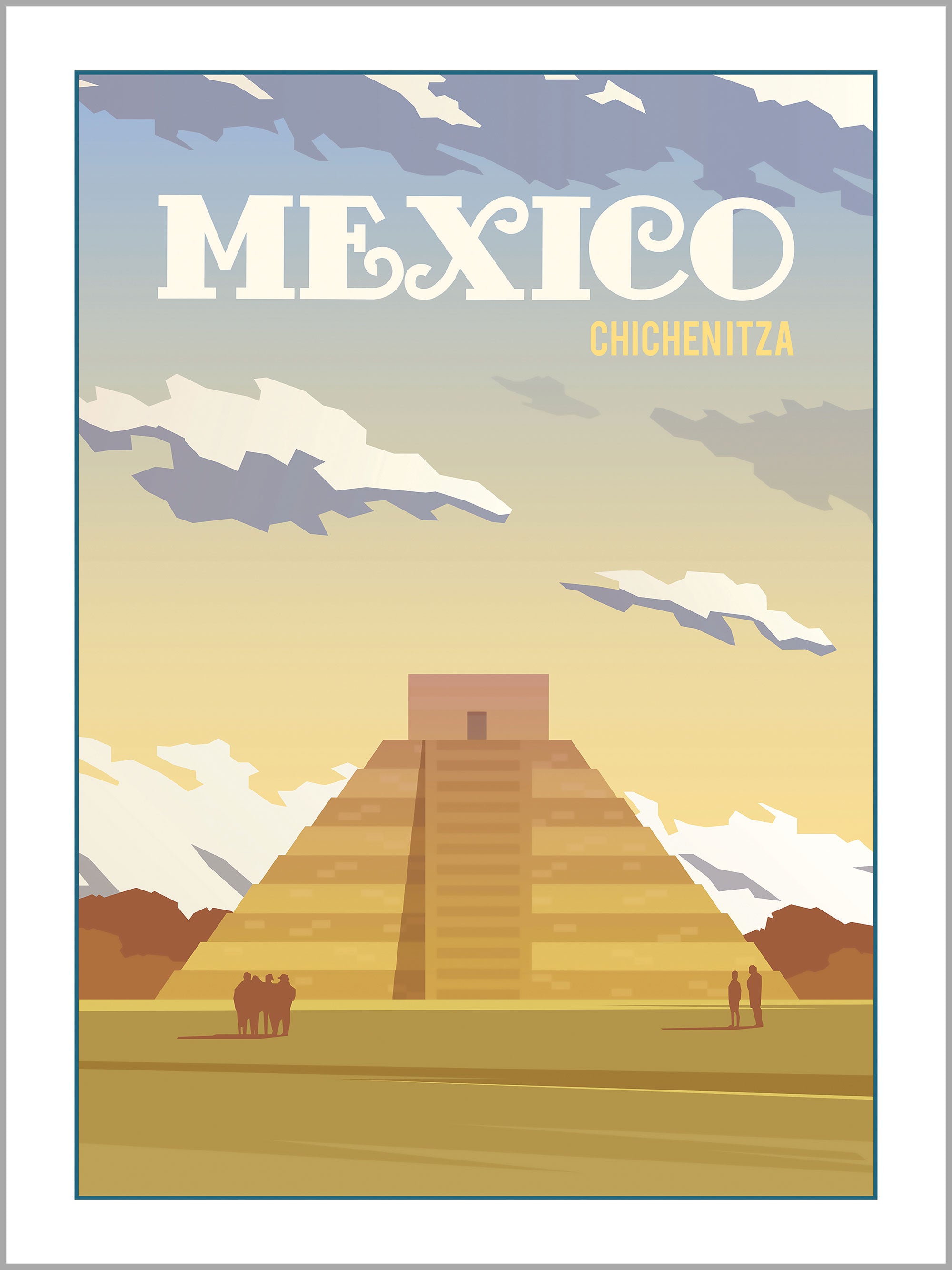 Mexico Travel Poster