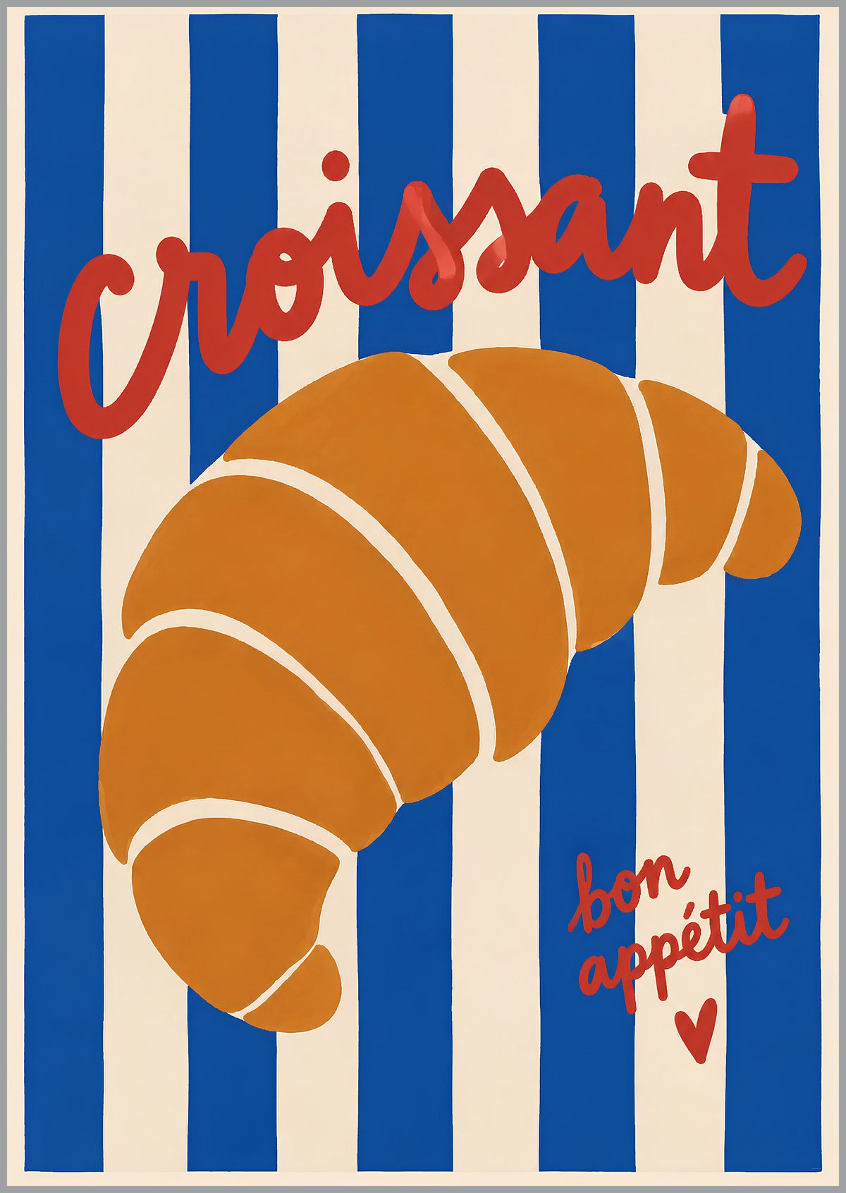 Croissant Print