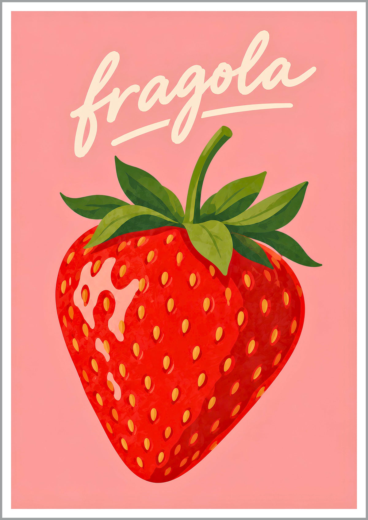 Strawberry Print