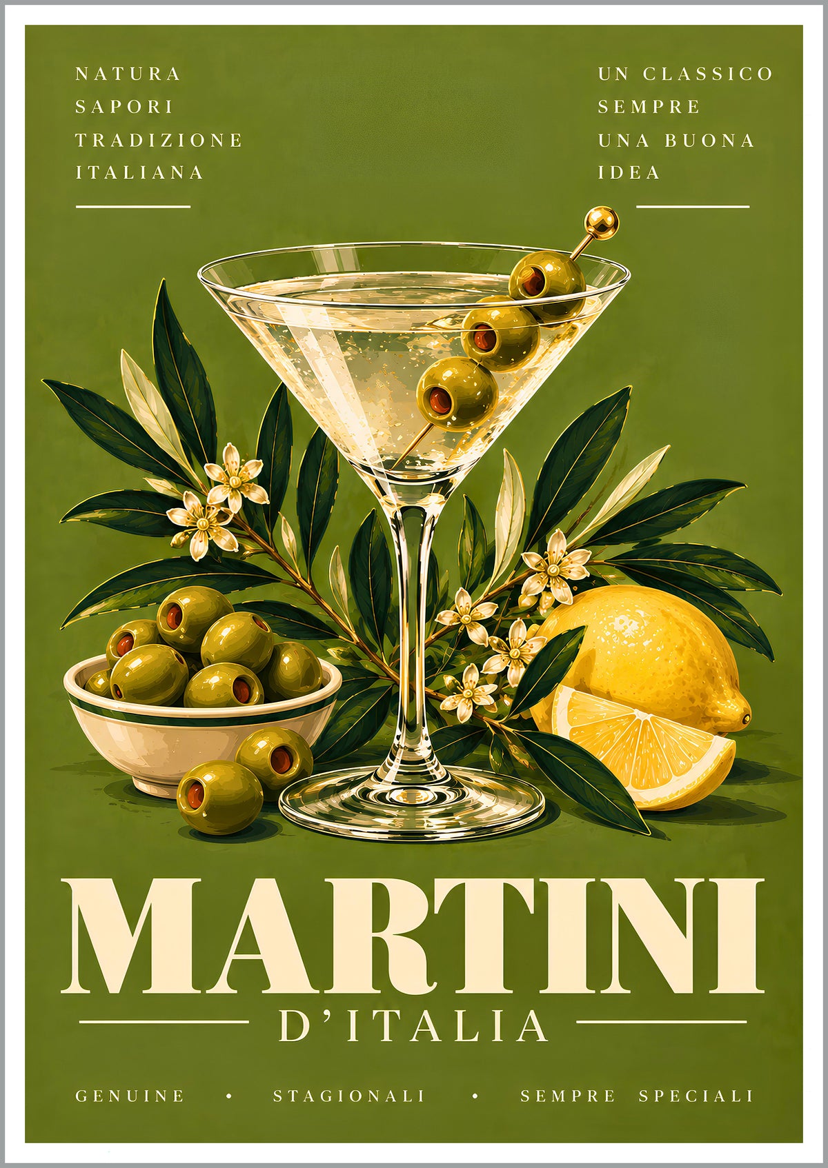 Martini Print