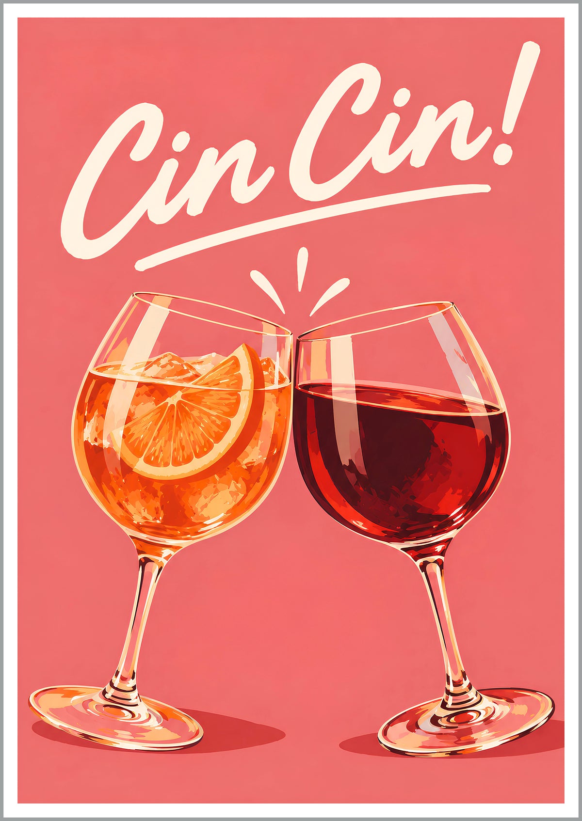 Cin Cin Print