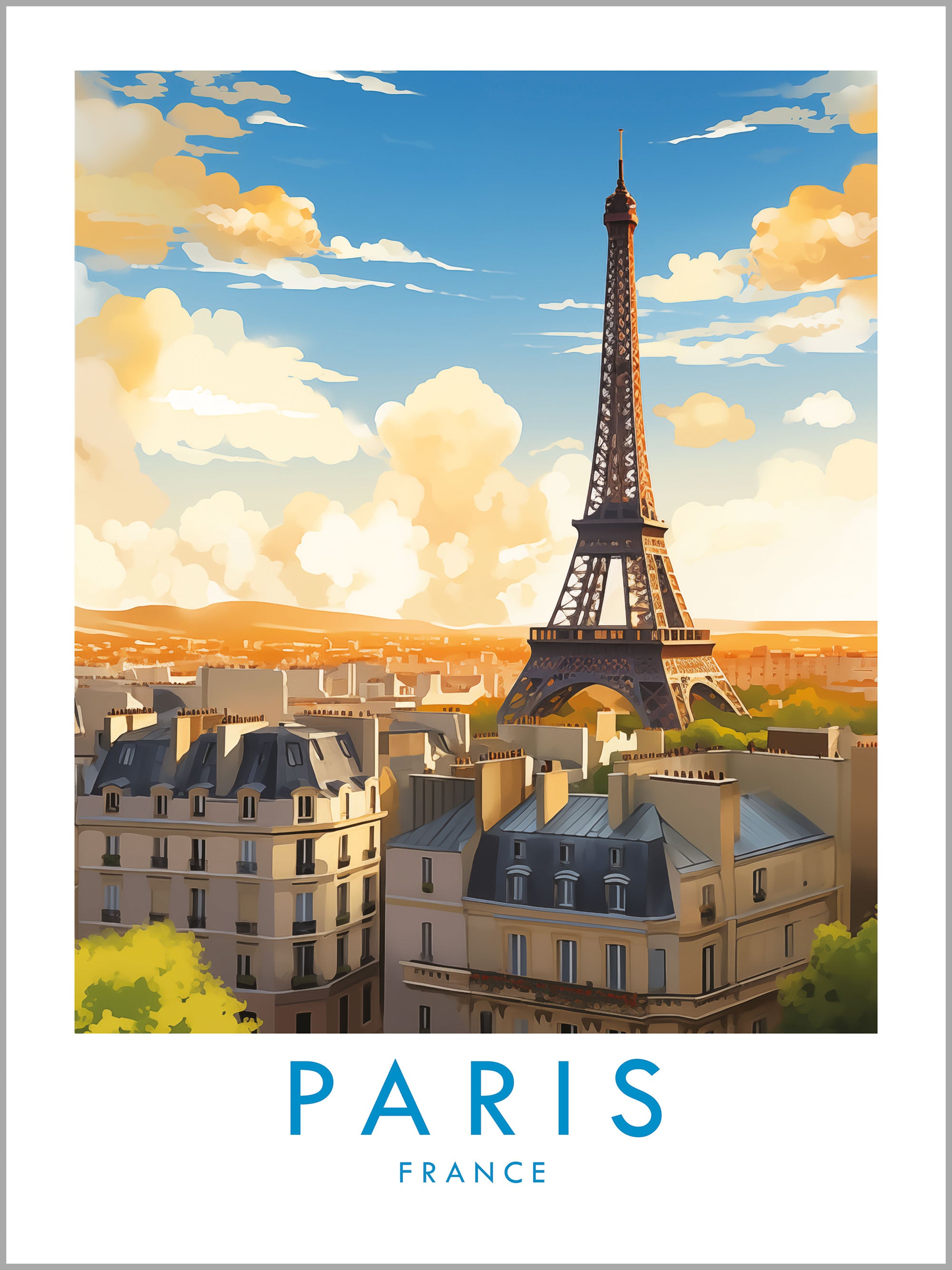 Paris Travel Print