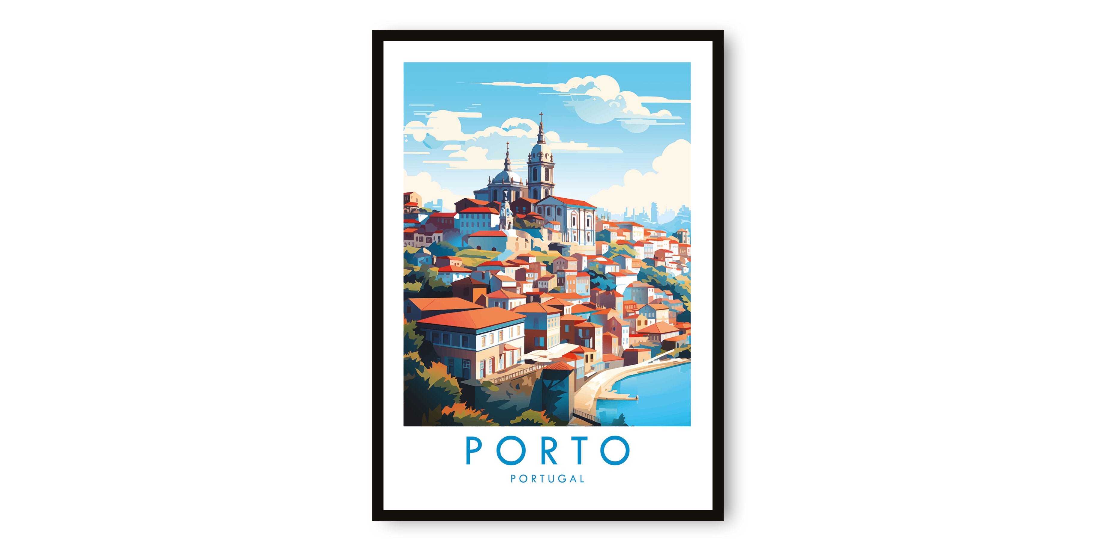 Porto Travel Print
